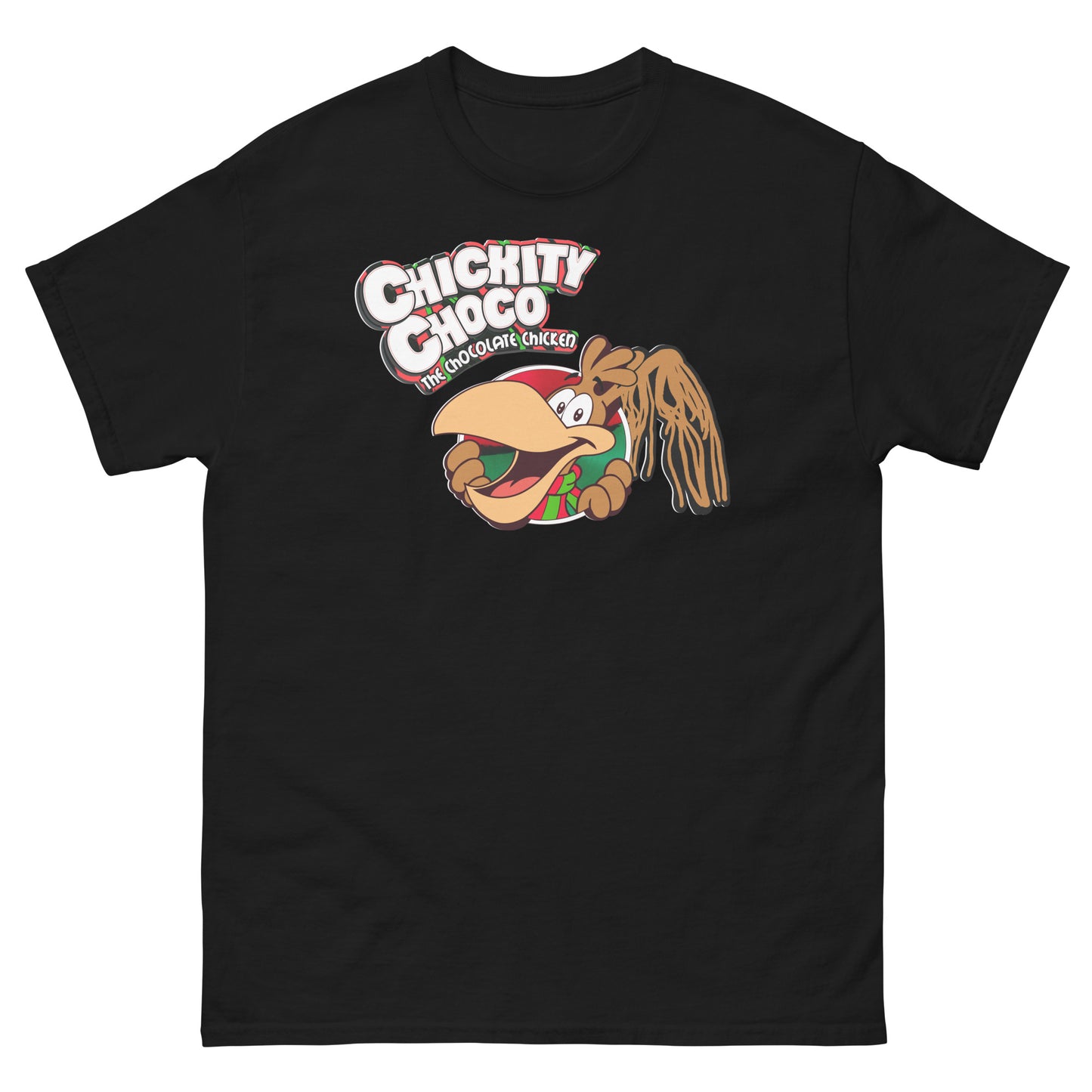 Chickity Choco the Chocolate Chicken | Hip-Hop Scenario Tribute T-Shirt Unisex Classic Tee