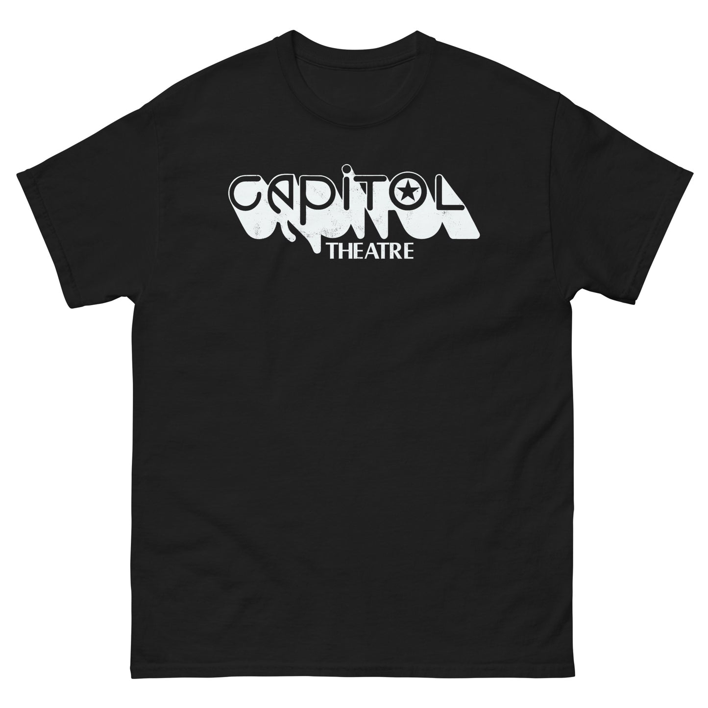 Capitol Theatre of Passaic, NJ (White) Venue | As Worn by Zac Efron Distressed Unisex Classic Tee