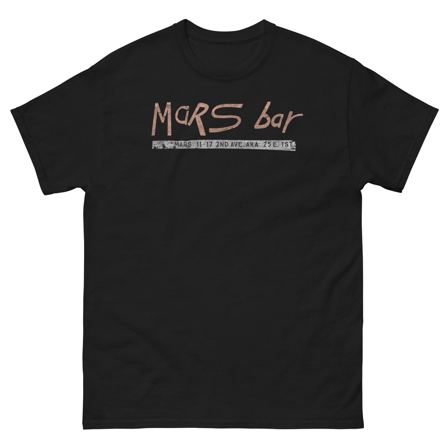 Mars Bar NYC Dive Bar Memorial Distressed Unisex Classic Tee