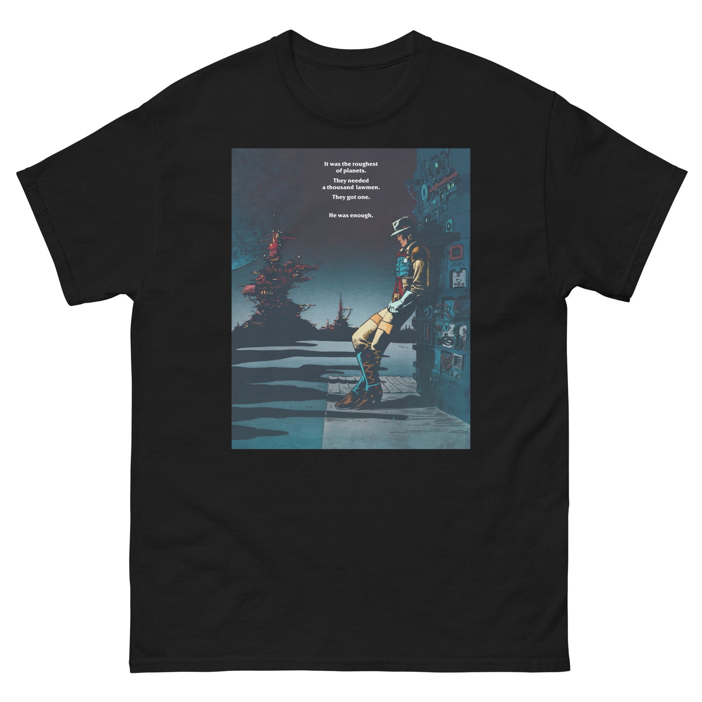 Space Marshall "He Was Enough" Animation Poster Unisex Classic T-Shirt