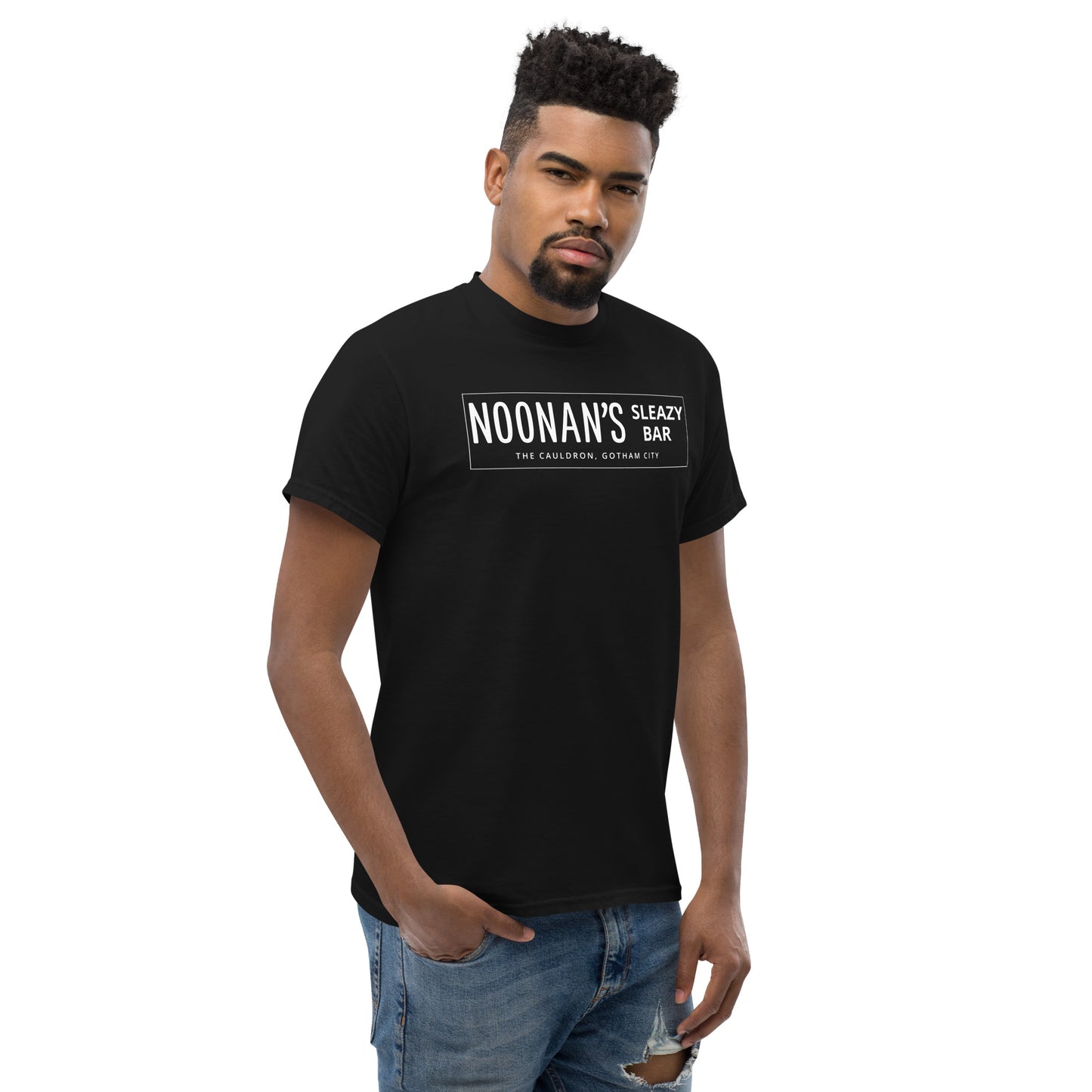 NOONAN'S SLEAZY BAR The Cauldron Hitman Garth Ennis Tribute Cosplay Classic Tee