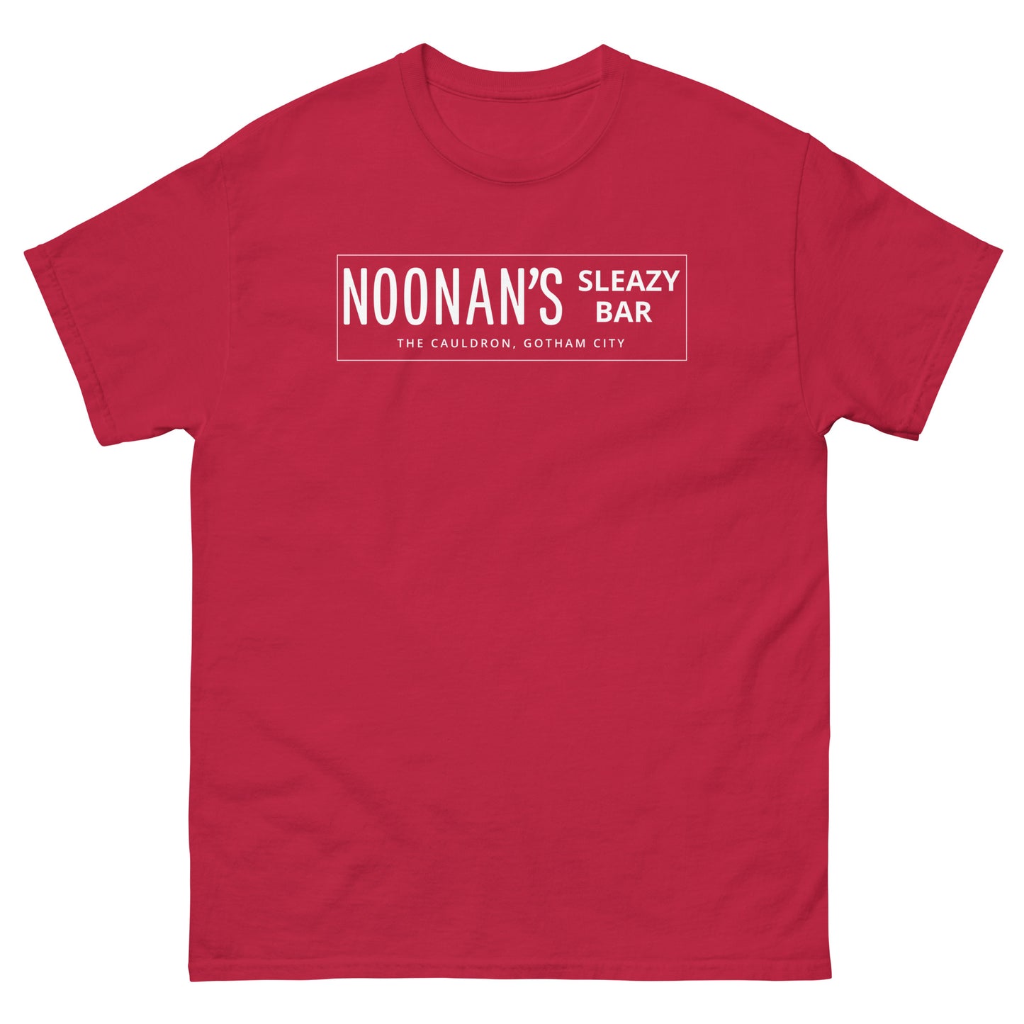 NOONAN'S SLEAZY BAR The Cauldron Hitman Garth Ennis Tribute Cosplay Classic Tee