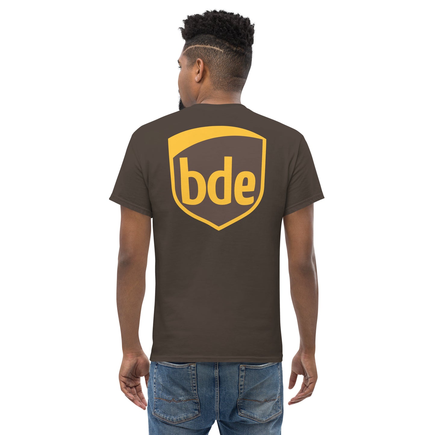 BDE Big Dick Energy Delivery Driver (Front & Back Print) Unisex Classic T-Shirt