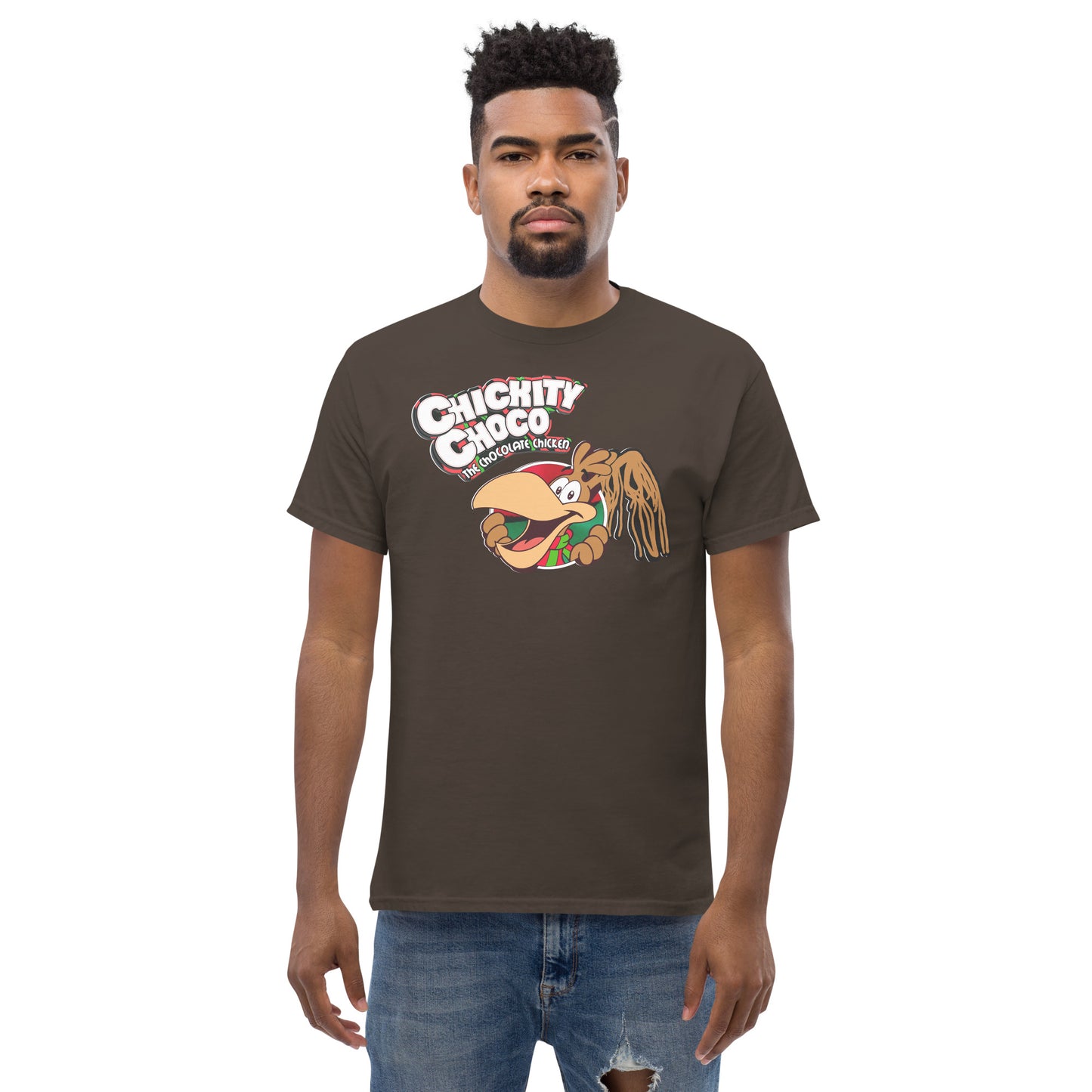 Chickity Choco the Chocolate Chicken | Hip-Hop Scenario Tribute T-Shirt Unisex Classic Tee
