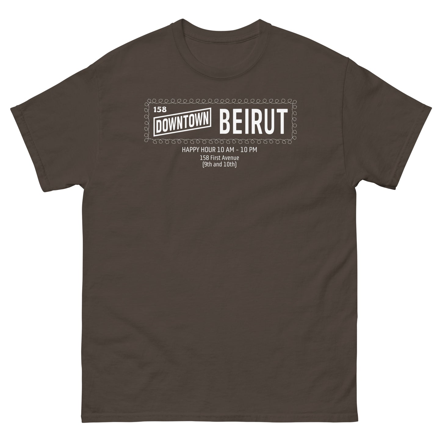 Downtown Beirut NYC Dive Bar Unisex Classic Tee