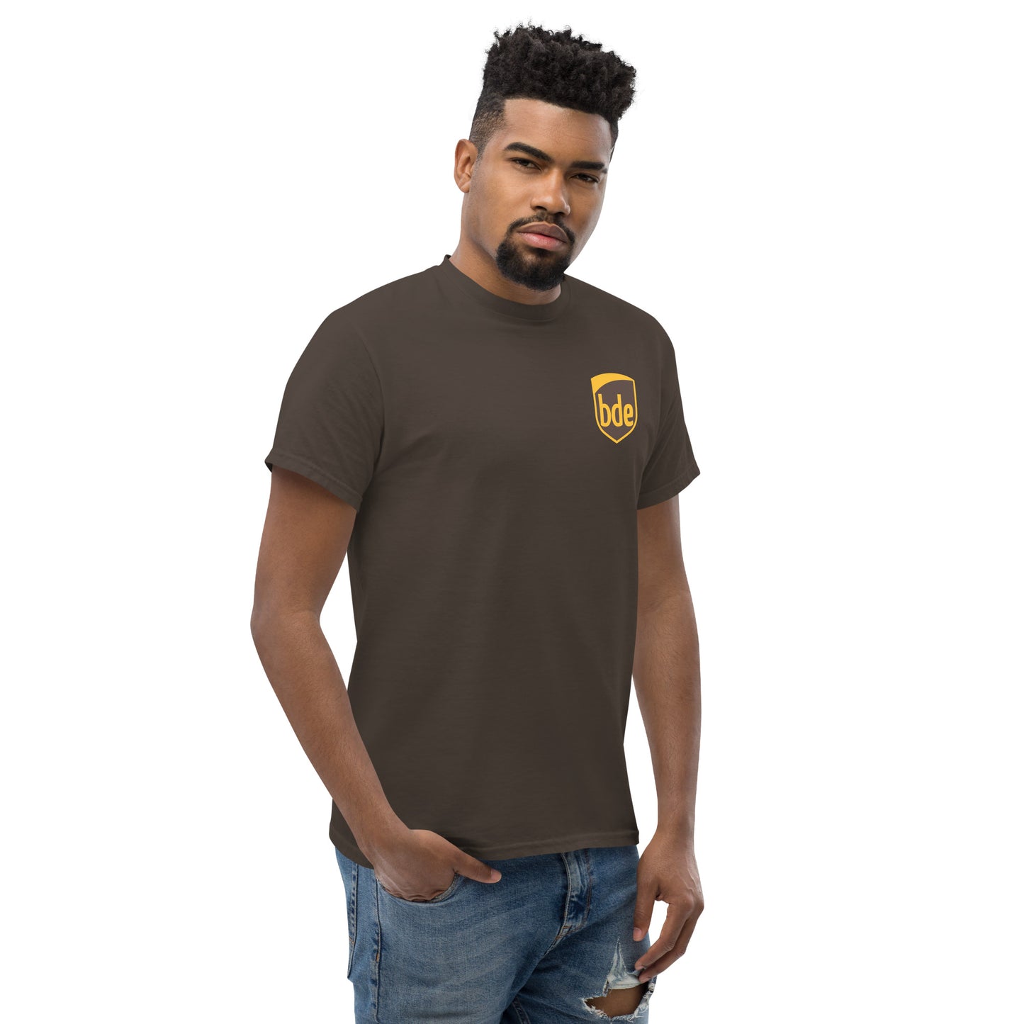 BDE Big Dick Energy Delivery Driver (Front & Back Print) Unisex Classic T-Shirt