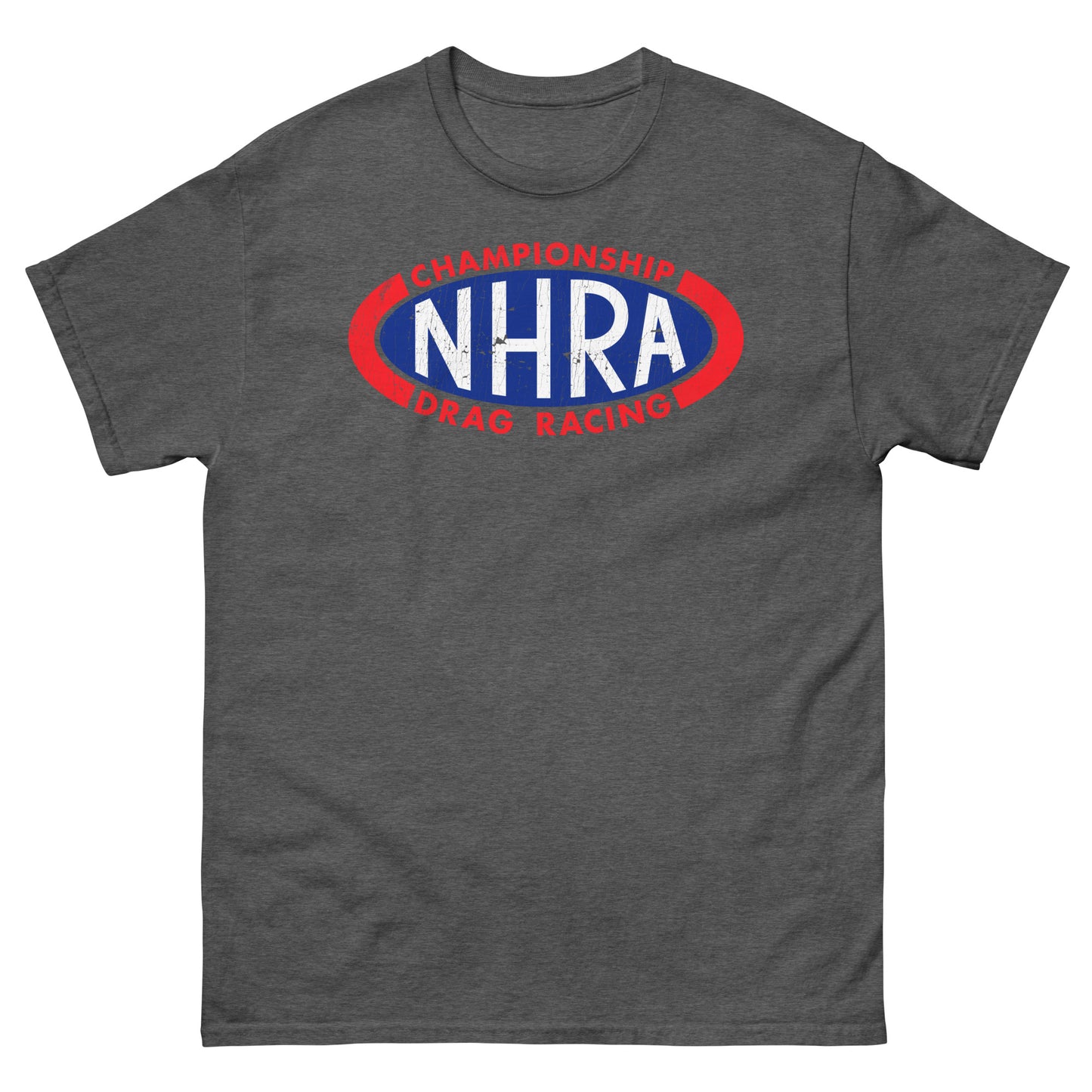 Hot Rod Drag Racing Distressed Unisex Classic Tee