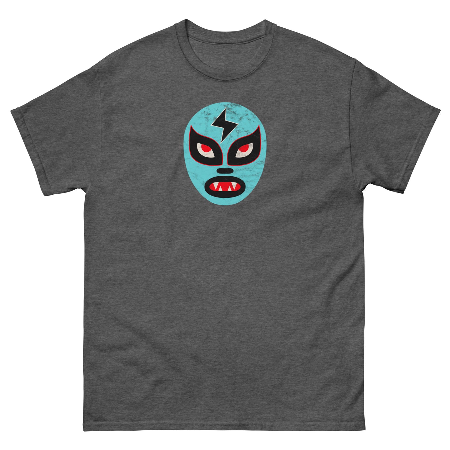 Lucha Libre Mask | As Worn by Noodle ヌードル Distressed Classic T-Shirt