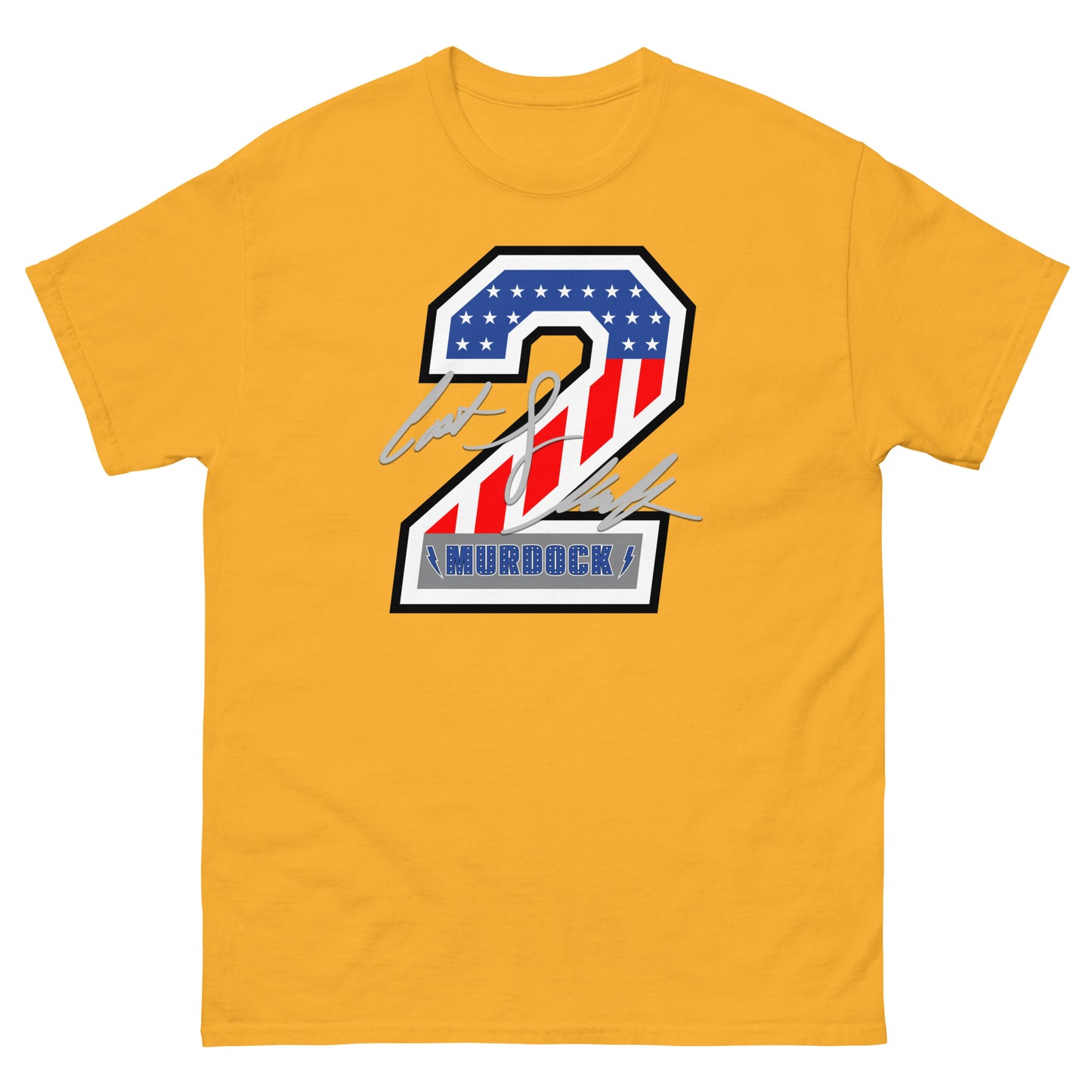 Captain Lance Murdock Patriotic Stuntman #2 with Signature Unisex Cosplay Tee
