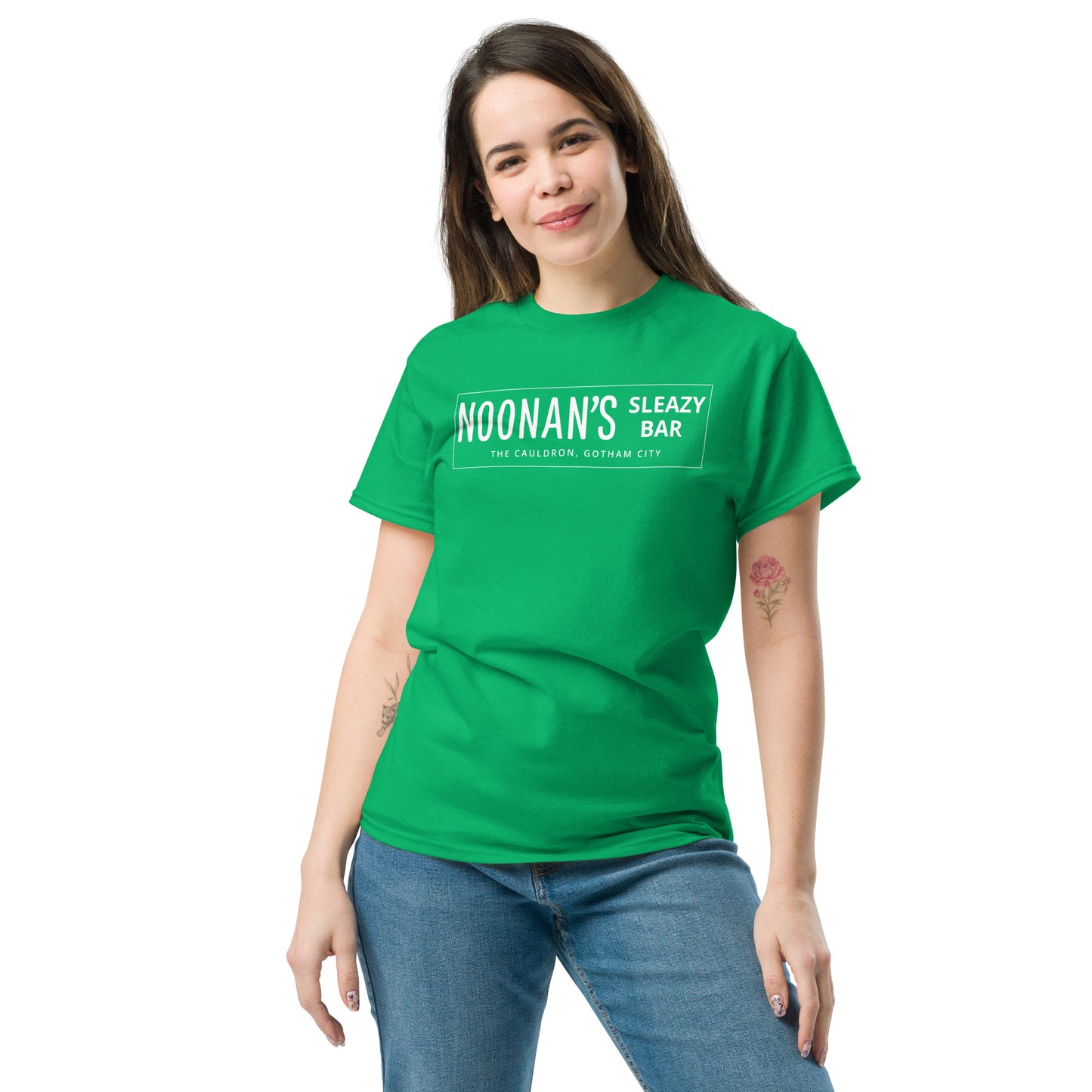 NOONAN'S SLEAZY BAR The Cauldron Hitman Garth Ennis Tribute Cosplay Classic Tee