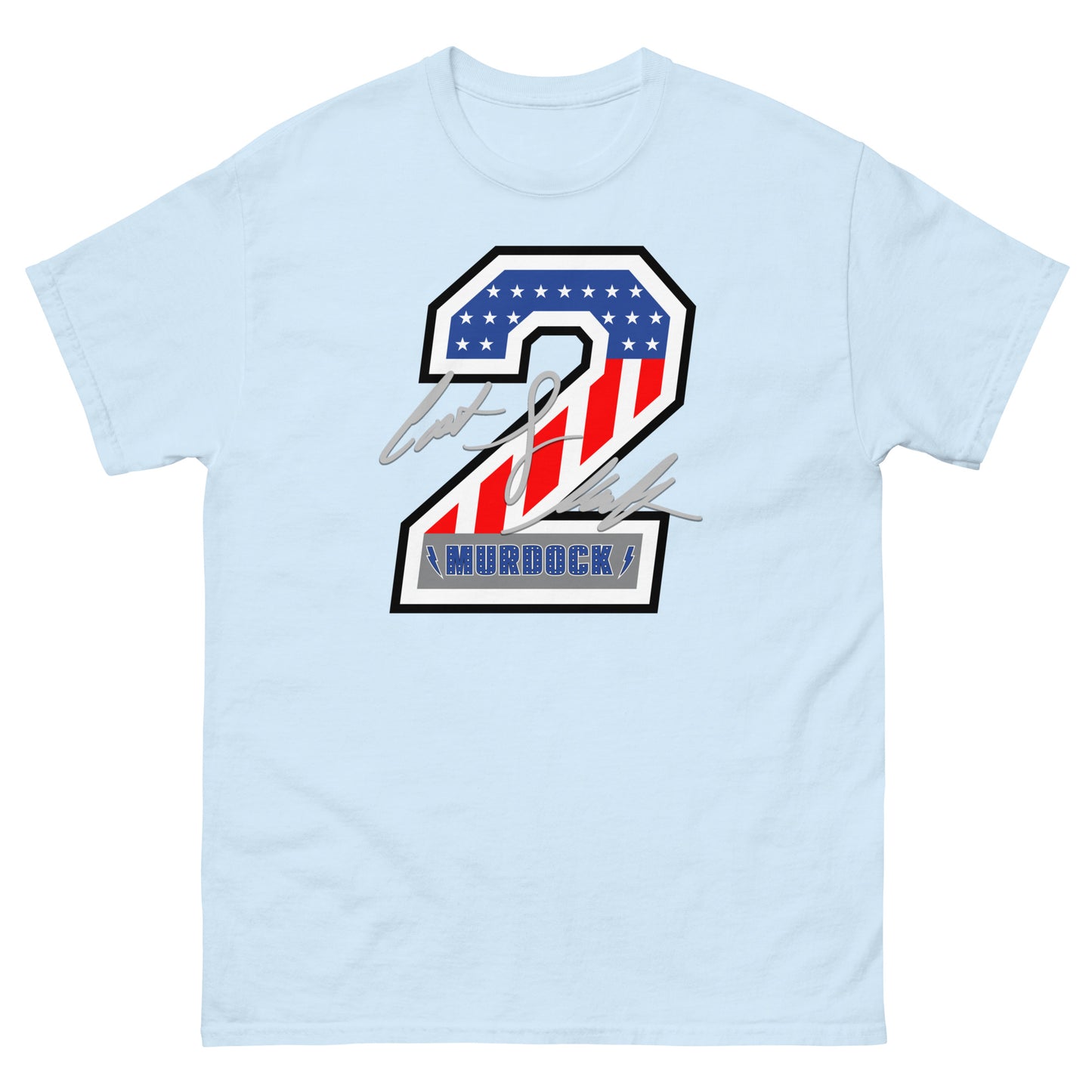Captain Lance Murdock Patriotic Stuntman #2 with Signature Unisex Cosplay Tee