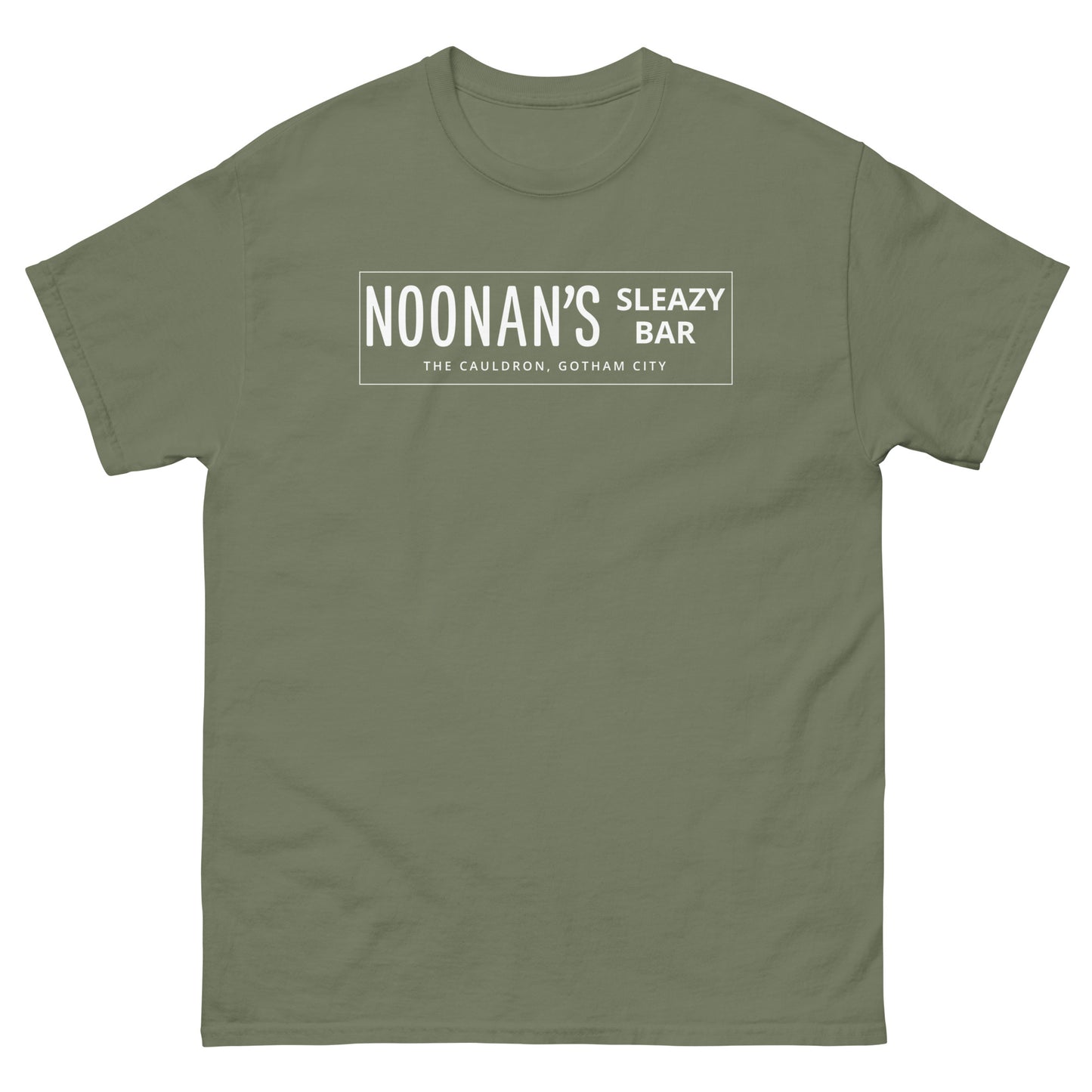 NOONAN'S SLEAZY BAR The Cauldron Hitman Garth Ennis Tribute Cosplay Classic Tee