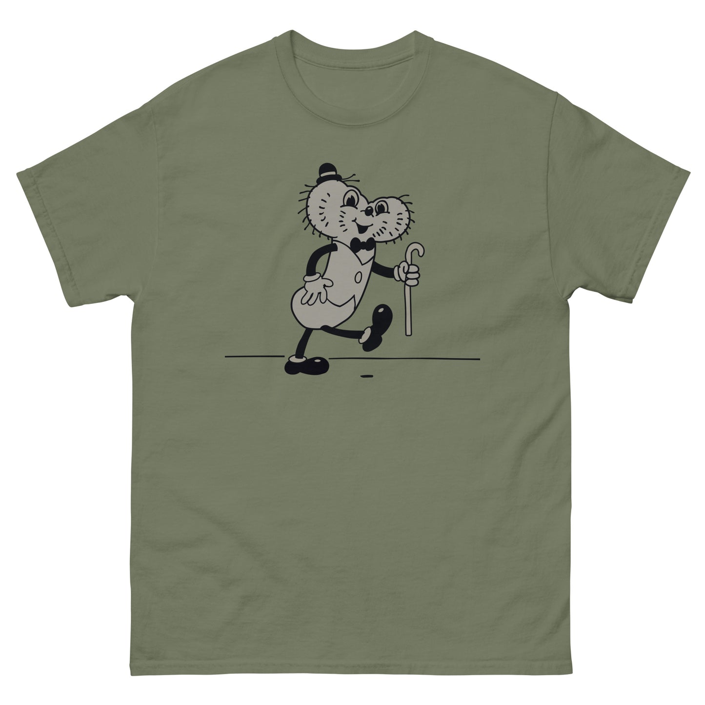 Johnny Dangerously 1950s Public Health Parody Retro Mascot Classic Tee