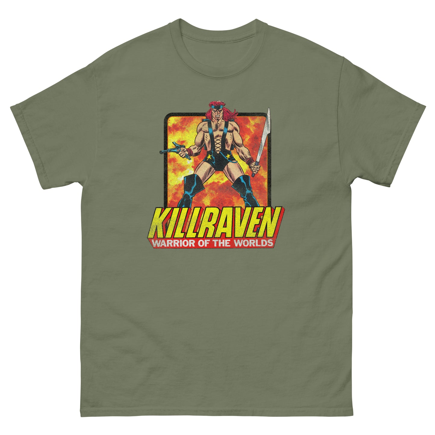 Killraven Warrior of the Worlds Retro Sci-Fi Comic Book Unisex Classic Tee