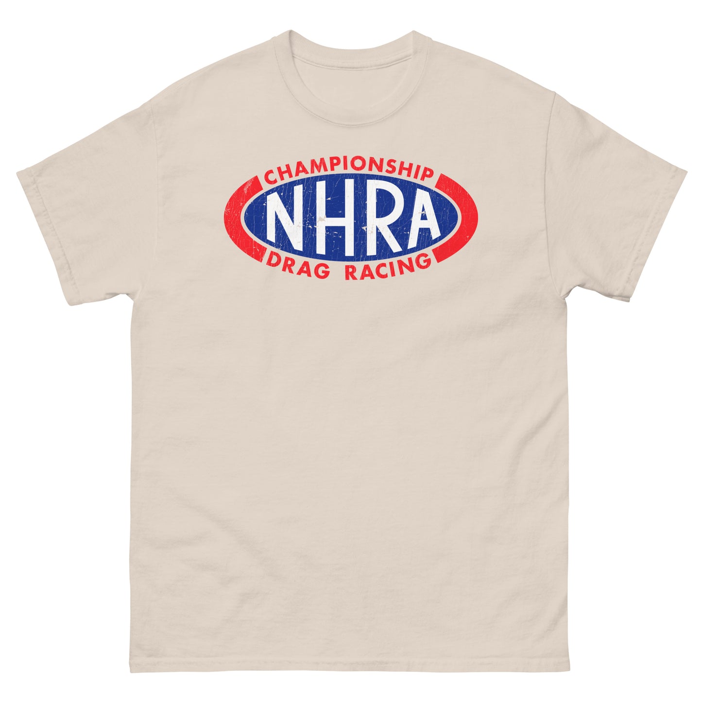 Hot Rod Drag Racing Distressed Unisex Classic Tee