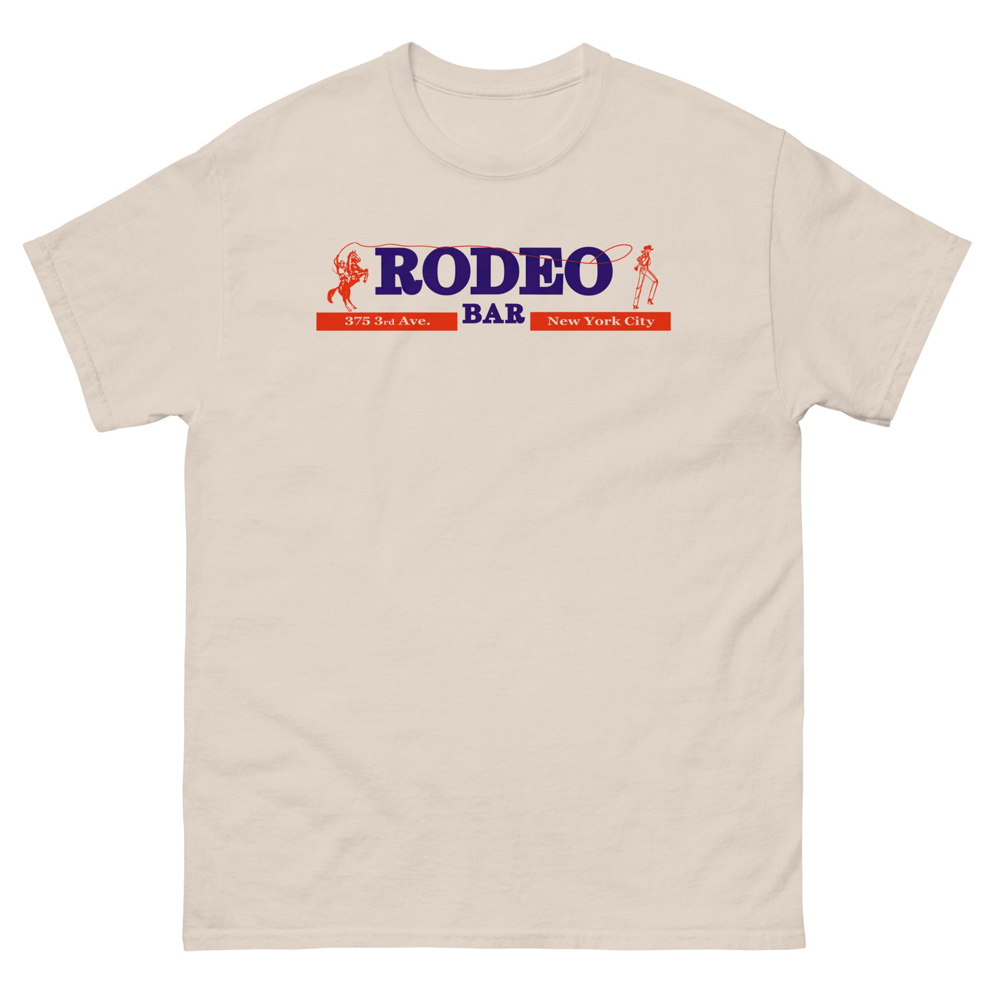 Rodeo Bar NYC Classic Country Tavern Vintage Graphic Tee