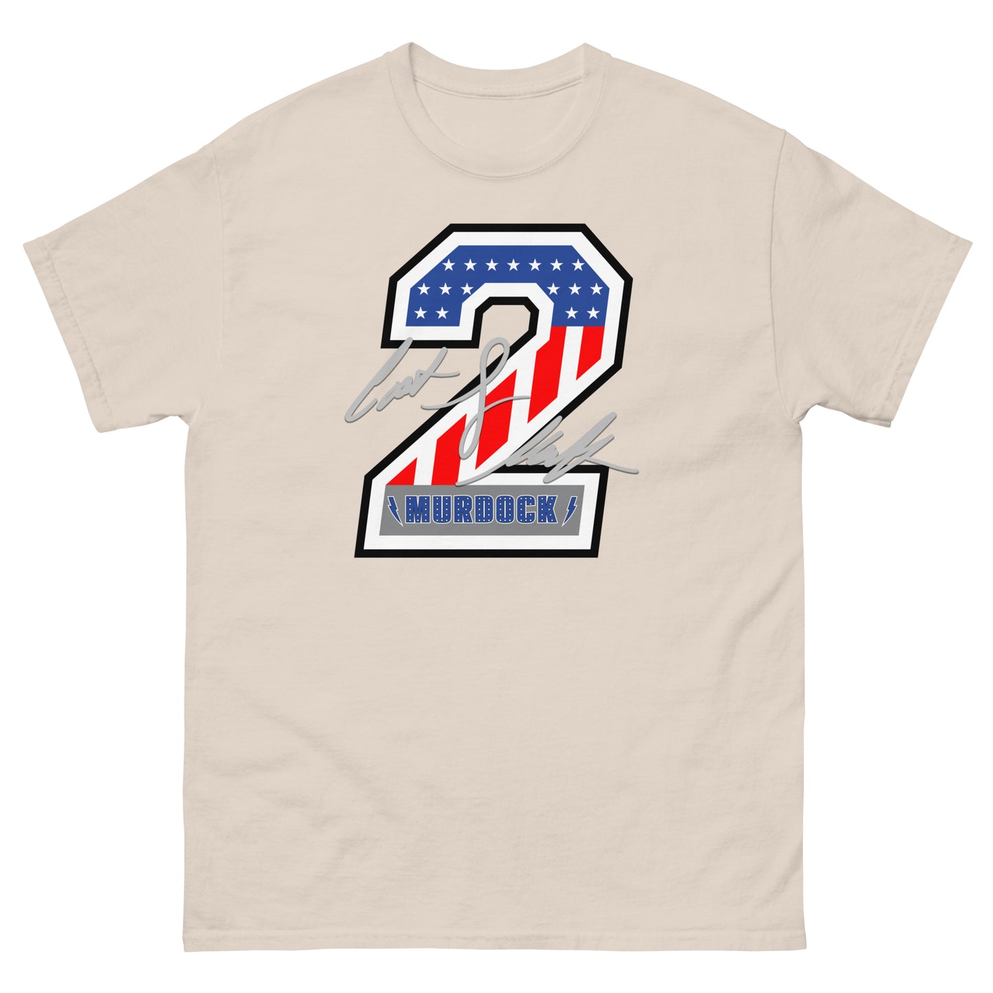 Captain Lance Murdock Patriotic Stuntman #2 with Signature Unisex Cosplay Tee