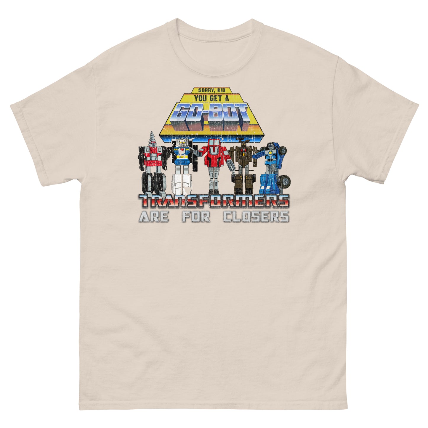 Sorry Kid Glengarry Glen Ross 1980s Transforming Robot Toys Cartoon Parody Tee