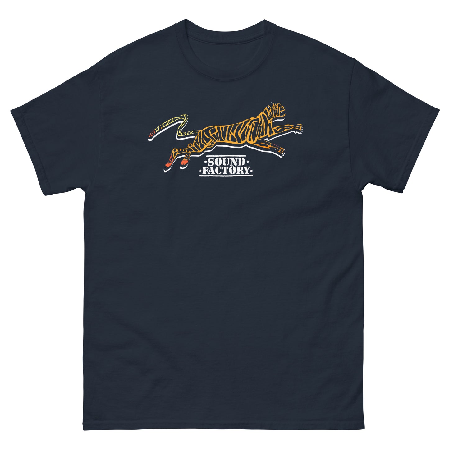 Sound Factory Tiger Graphic Retro NYC Nightclub Unisex Classic T-Shirt