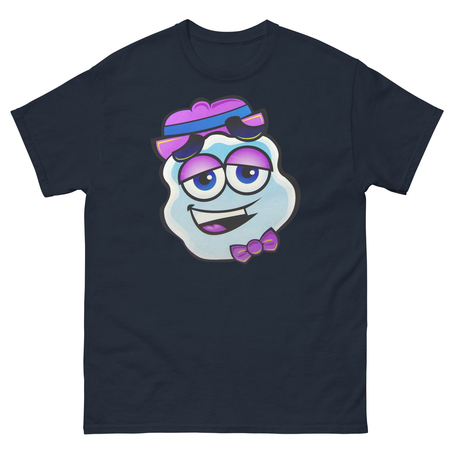 Blueberry Ghost Cereal Mascot Unisex Classic Tee
