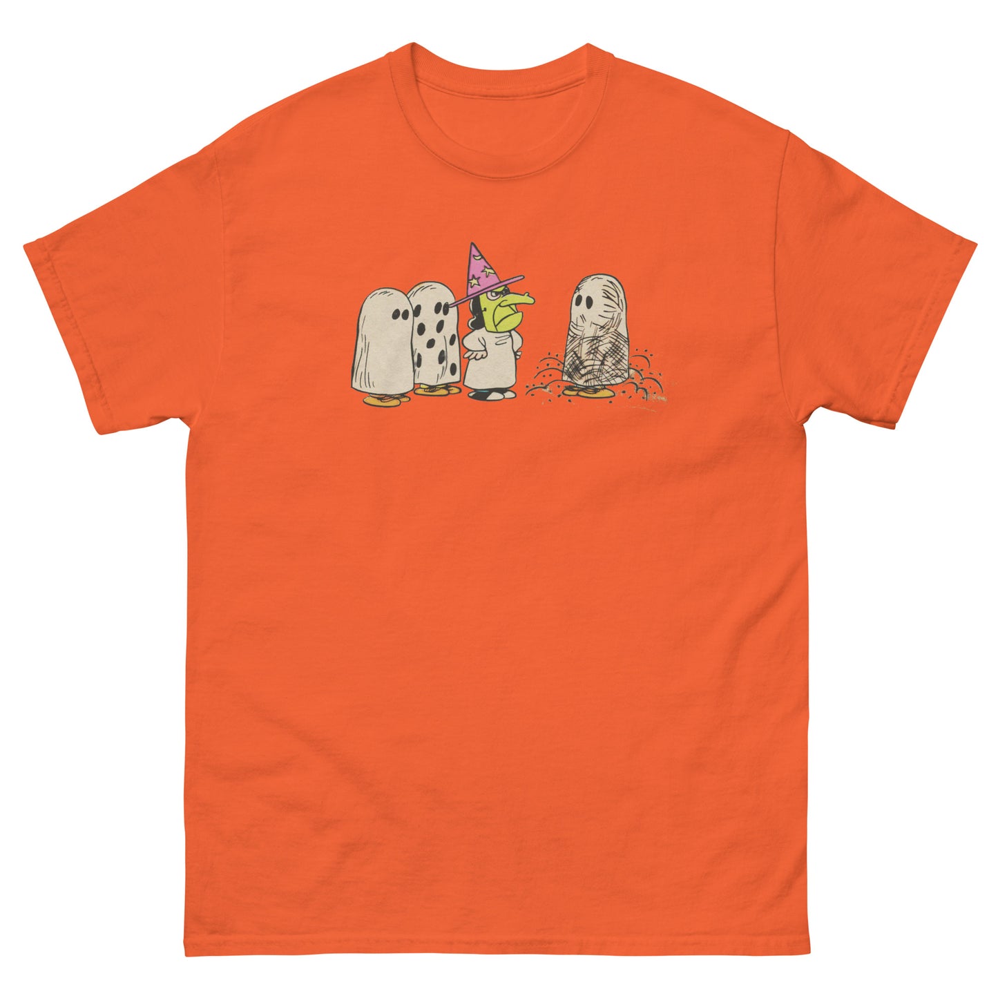 Great Pumpkin Ghost Costume Kids Vintage Unisex Classic Tee