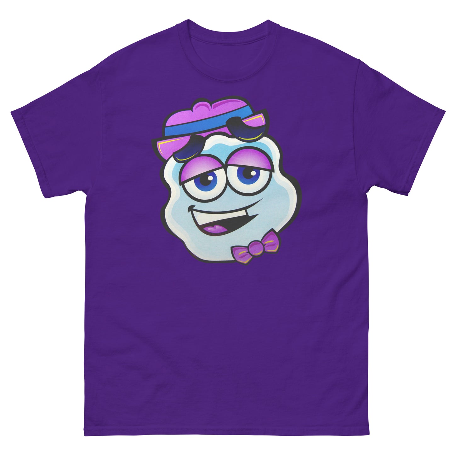 Blueberry Ghost Cereal Mascot Unisex Classic Tee