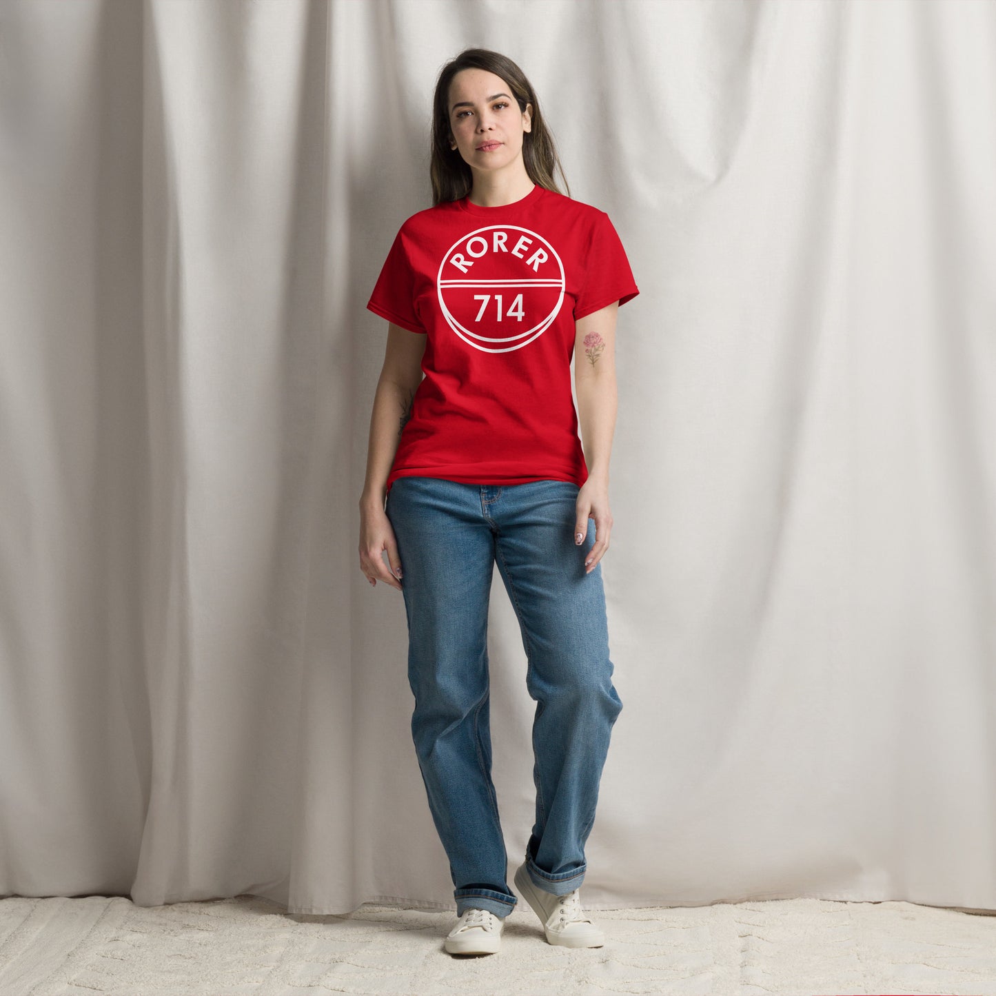 RORER 714 Methaqualone (White) | As Worn By Tommy Chong Classic 70s Stoner Comedy Unisex Classic Tee