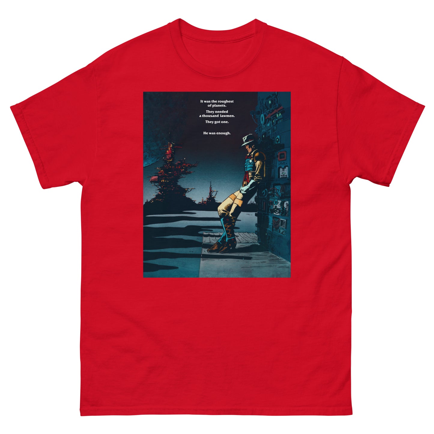 Space Marshall "He Was Enough" Animation Poster Unisex Classic T-Shirt
