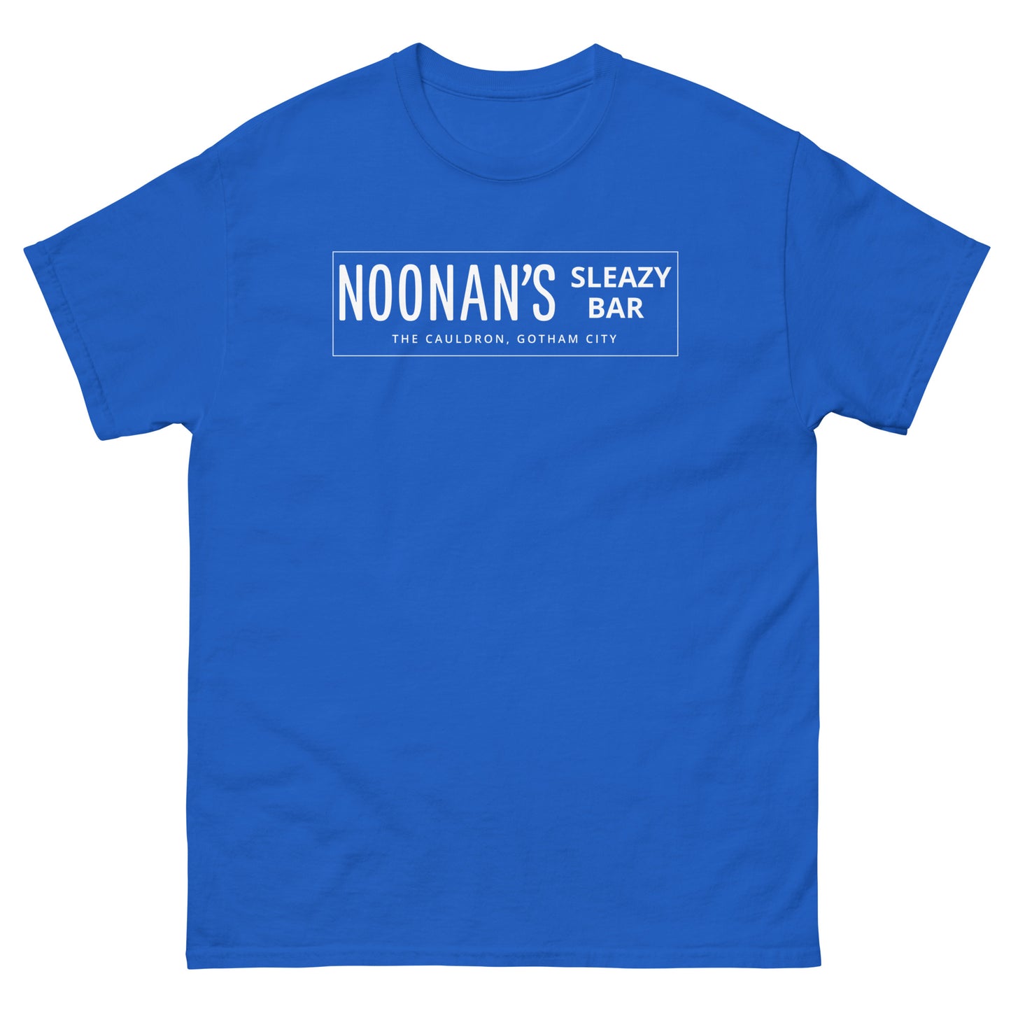 NOONAN'S SLEAZY BAR The Cauldron Hitman Garth Ennis Tribute Cosplay Classic Tee