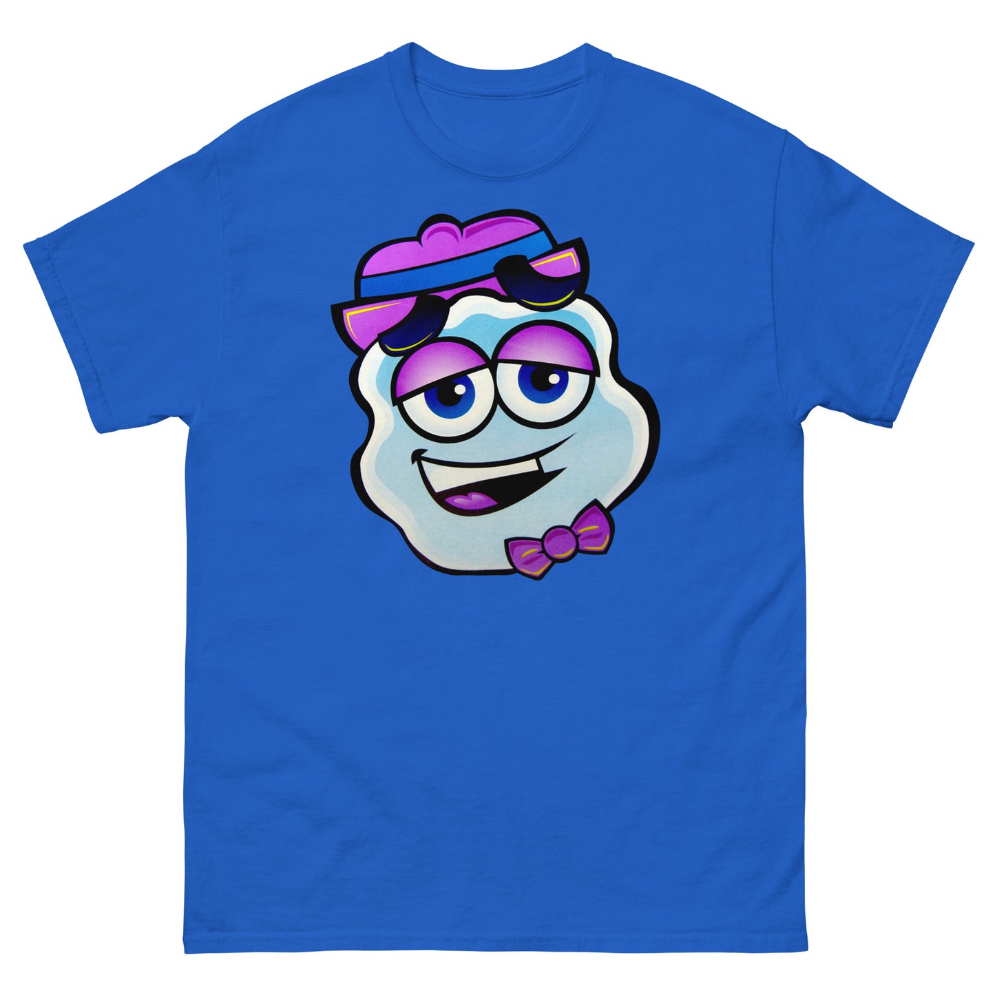 Blueberry Ghost Cereal Mascot Unisex Classic Tee