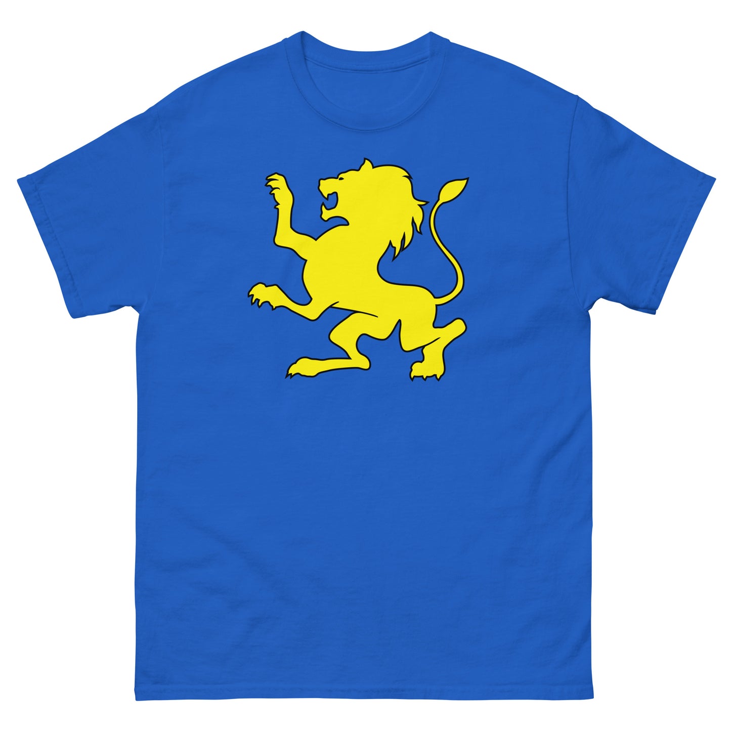 Superhero of Britain Rampant Lion Royal Arms Cosplay Unisex Classic Tee