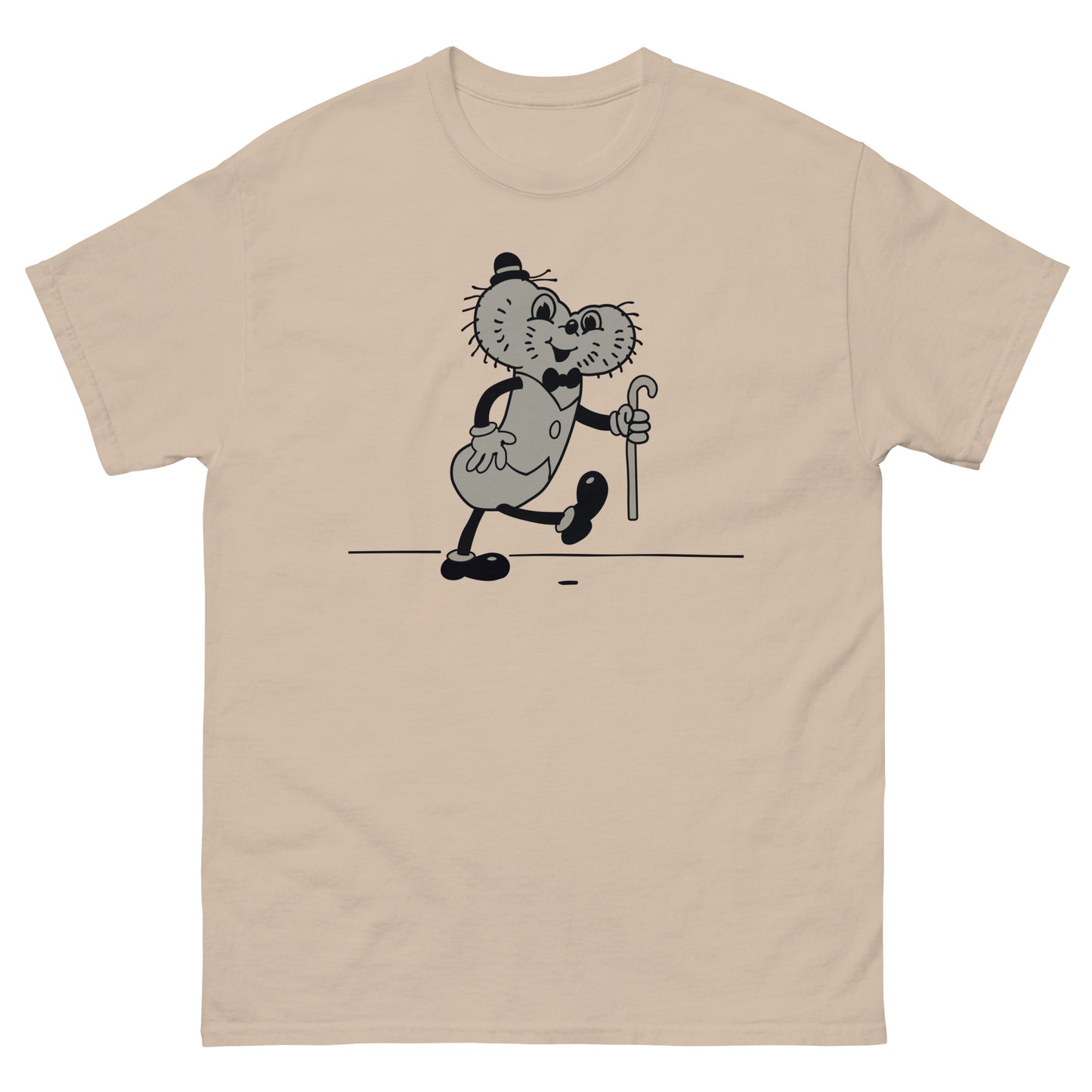 Johnny Dangerously 1950s Public Health Parody Retro Mascot Classic Tee