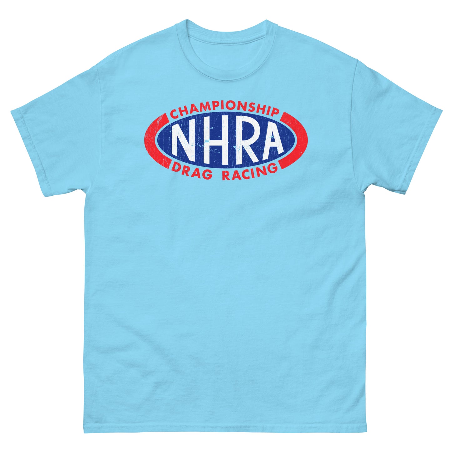 Hot Rod Drag Racing Distressed Unisex Classic Tee