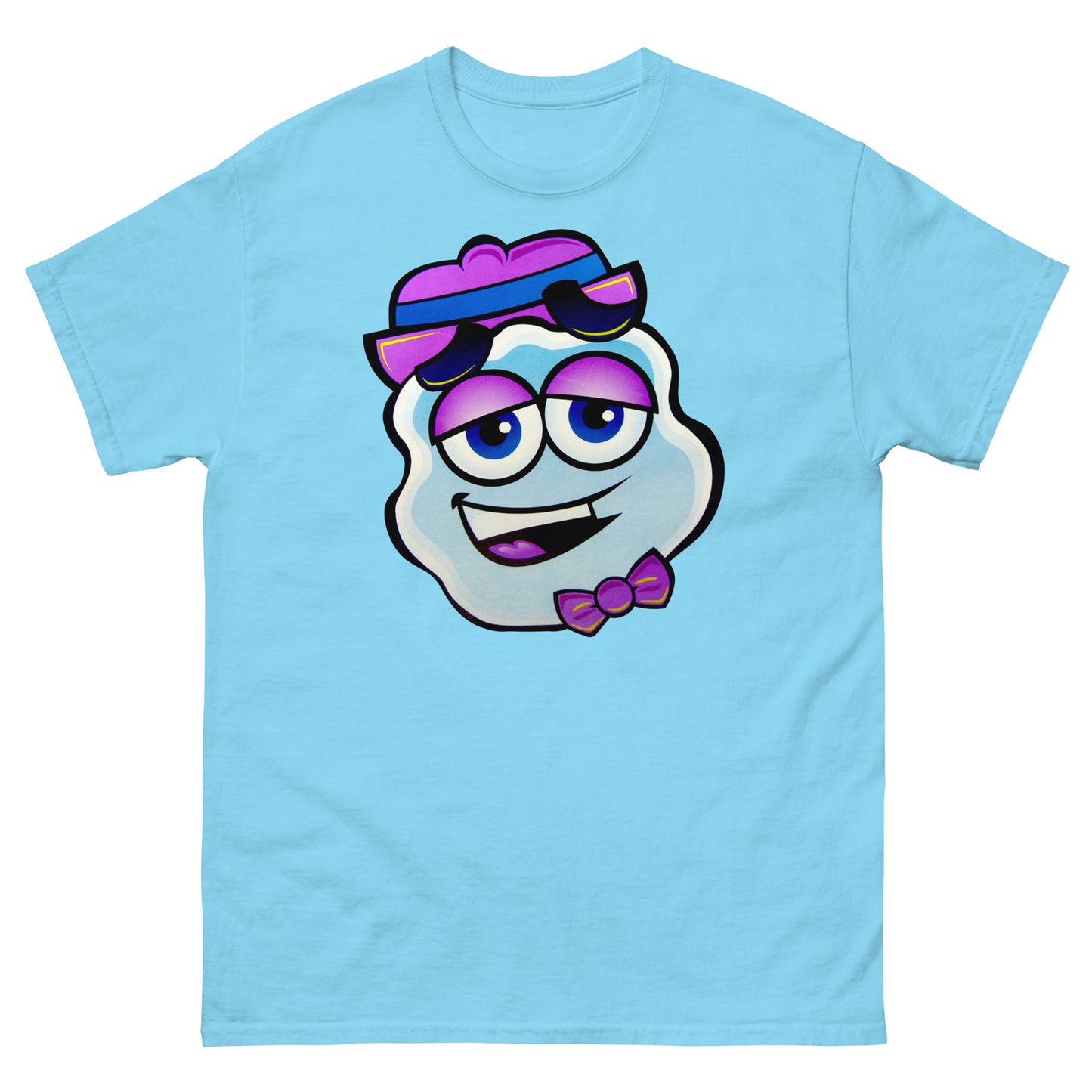 Blueberry Ghost Cereal Mascot Unisex Classic Tee