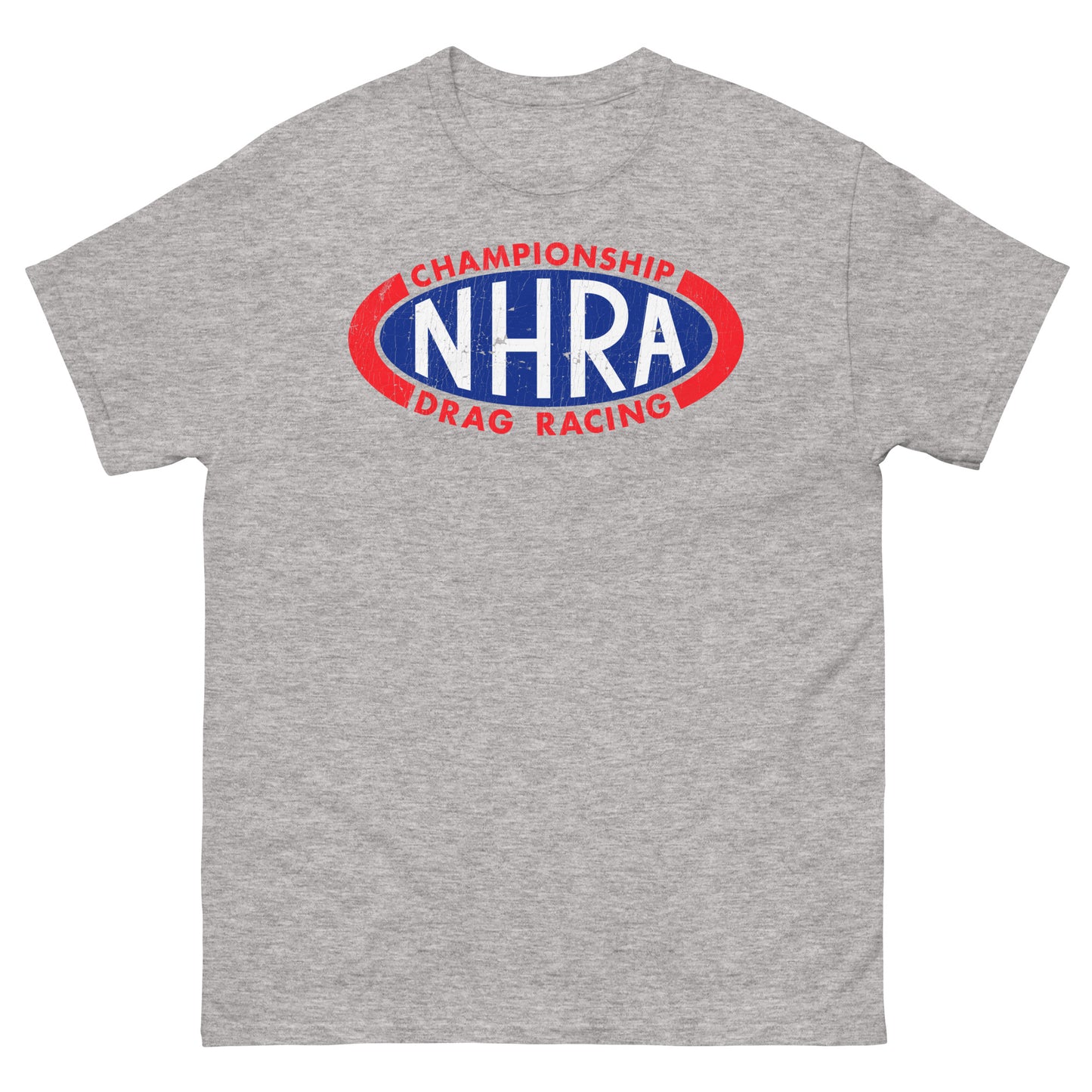 Hot Rod Drag Racing Distressed Unisex Classic Tee