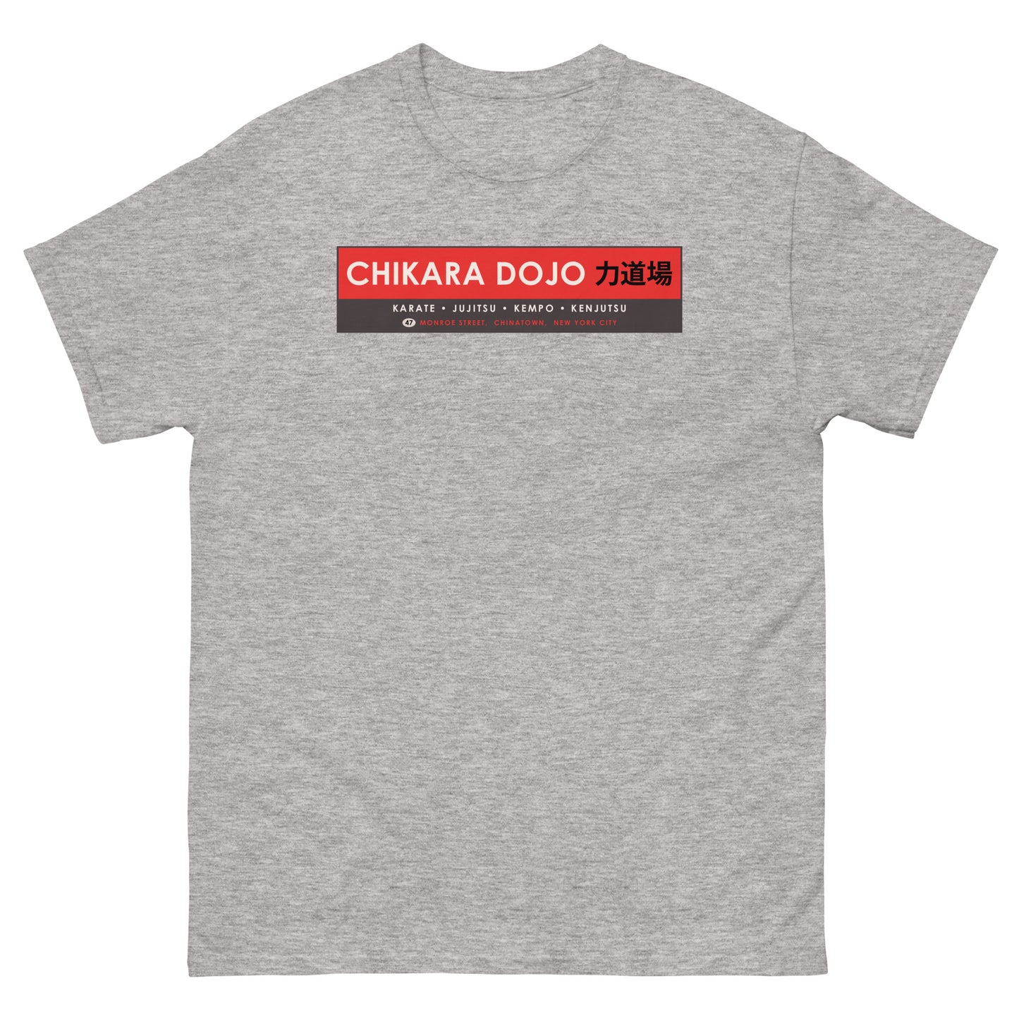 Chikara Dojo Daughters of the Dragon Karate Martial Arts Training Center Chinatown NYC Unisex Classic Tee