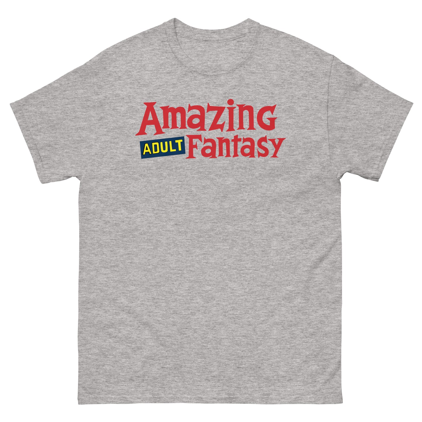Amazing ADULT Fantasy Comic History Logo Unisex Classic Tee
