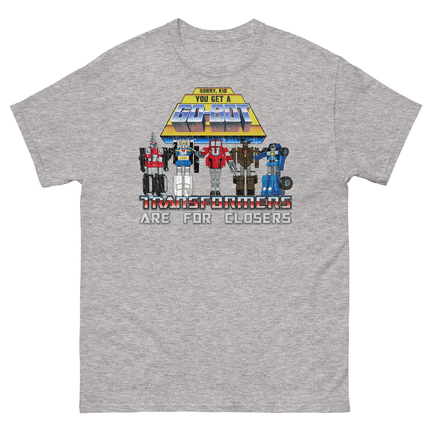 Sorry Kid Glengarry Glen Ross 1980s Transforming Robot Toys Cartoon Parody Tee
