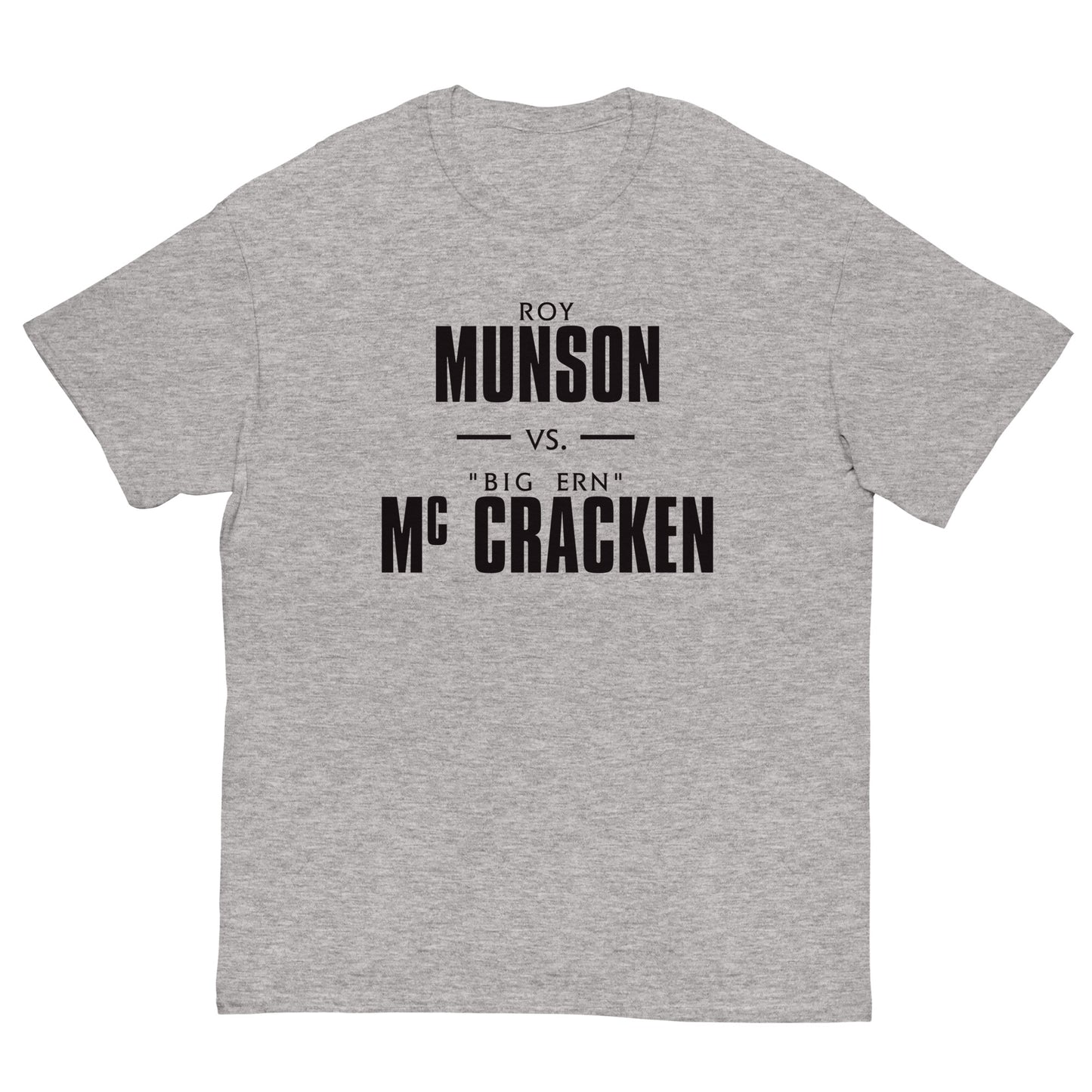 KINGPIN Roy Munson Vs. Big Ern McCracken $1,000,000 Dollar Reno Open Bowling Replica Cosplay | Front & Back Print Classic Tee