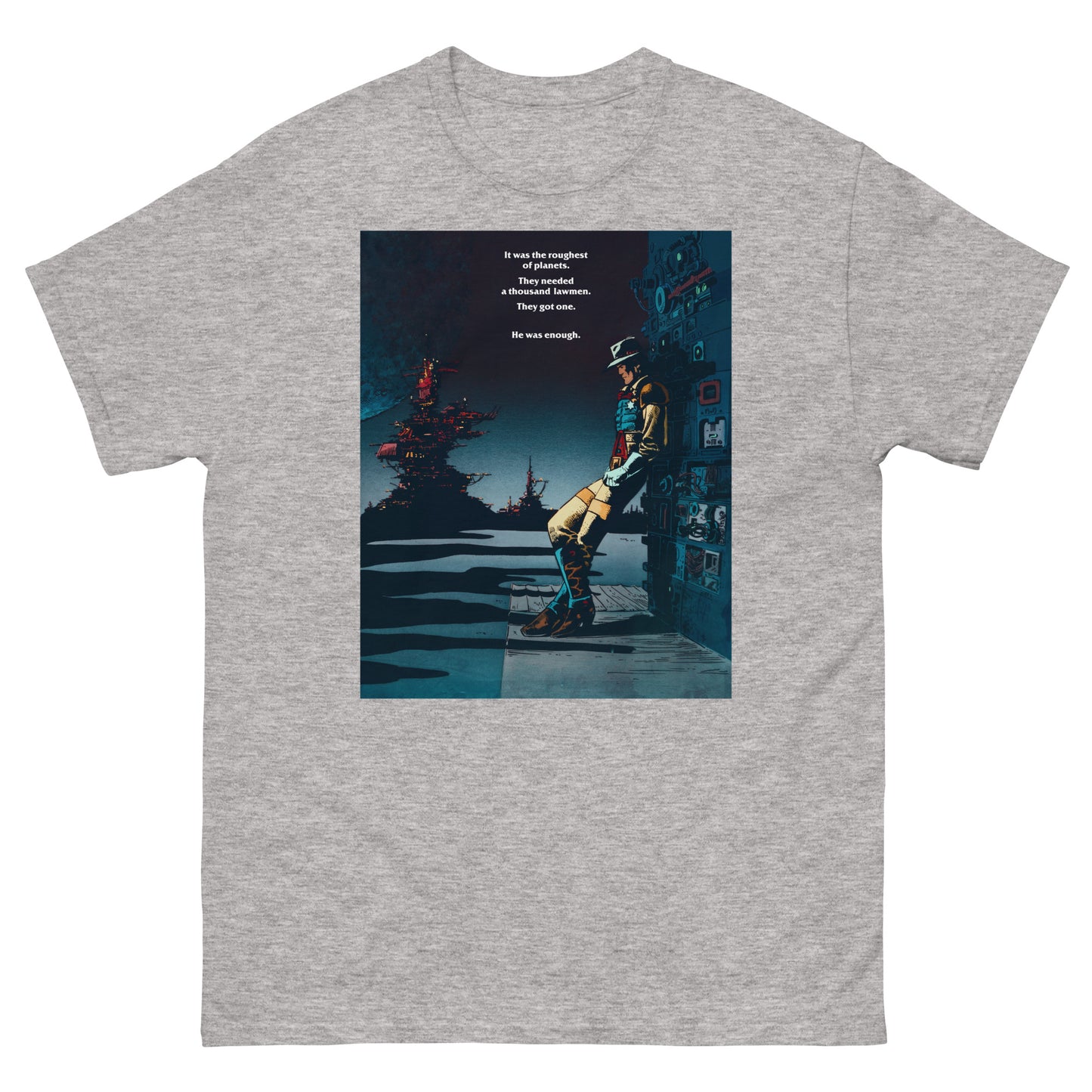 Space Marshall "He Was Enough" Animation Poster Unisex Classic T-Shirt