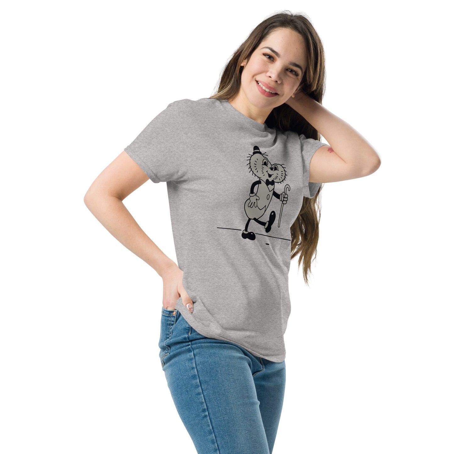 Johnny Dangerously 1950s Public Health Parody Retro Mascot Classic Tee
