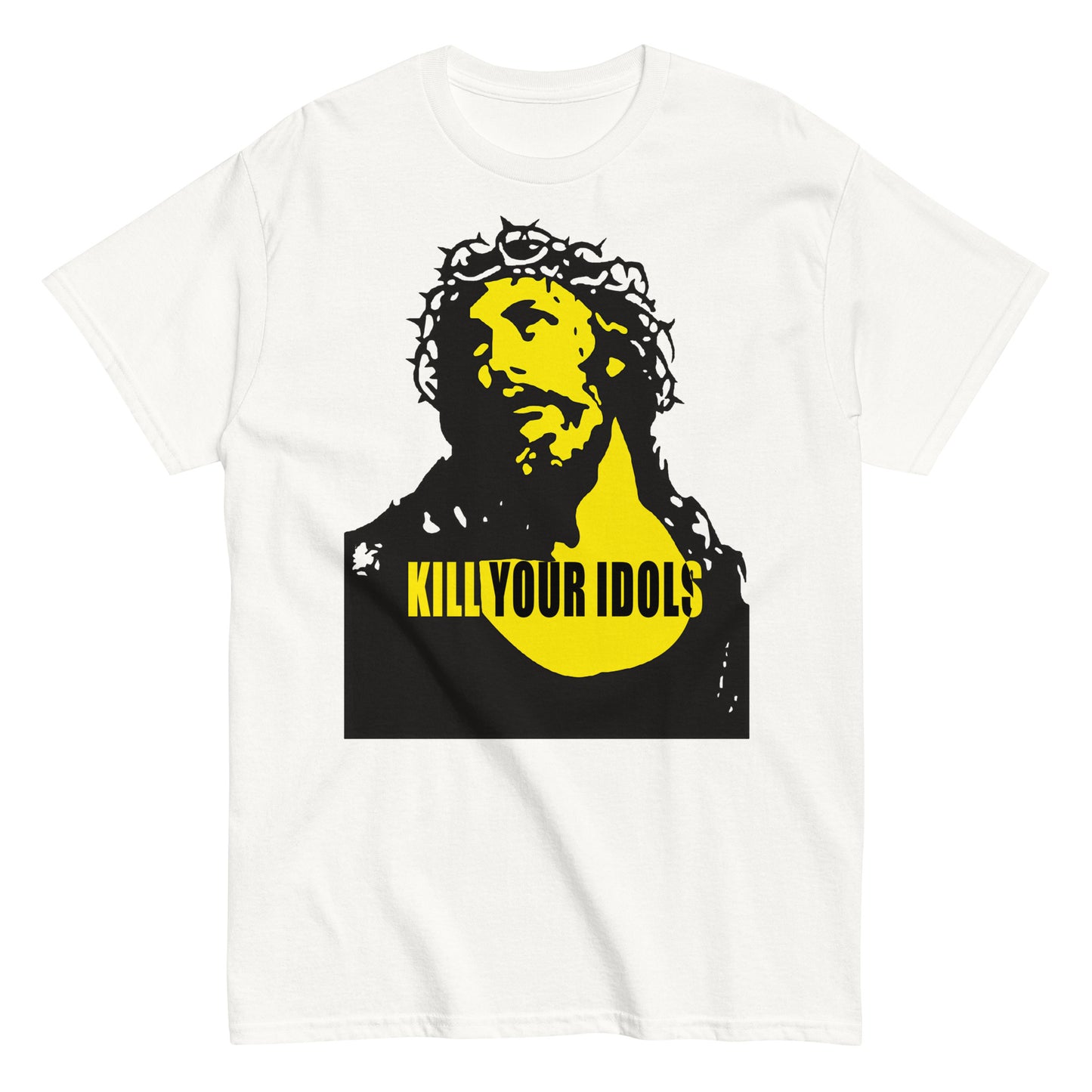 Kill Your Idols Jesus Graphic As Worn by Axl Rose Unisex Classic Tee