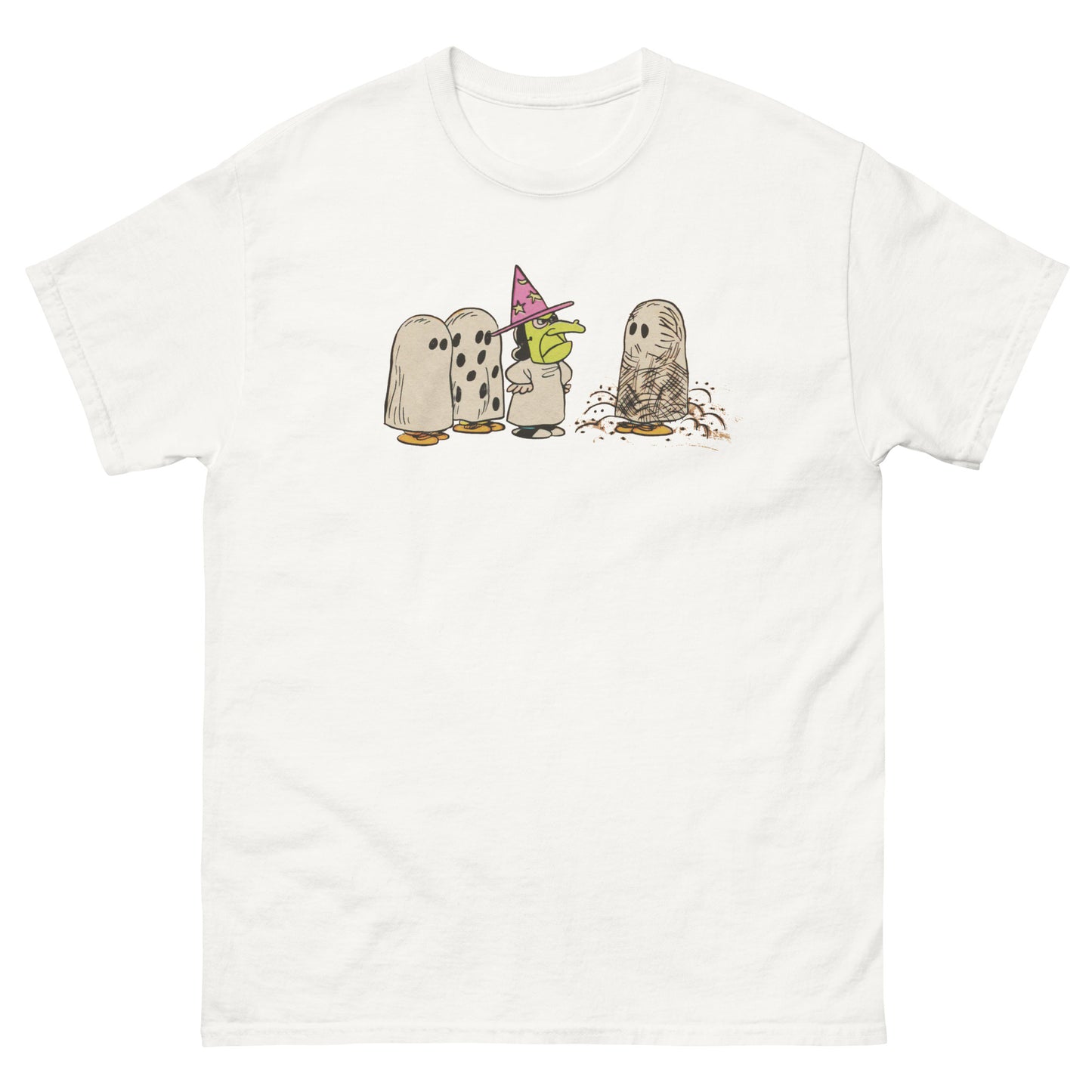 Great Pumpkin Ghost Costume Kids Vintage Unisex Classic Tee