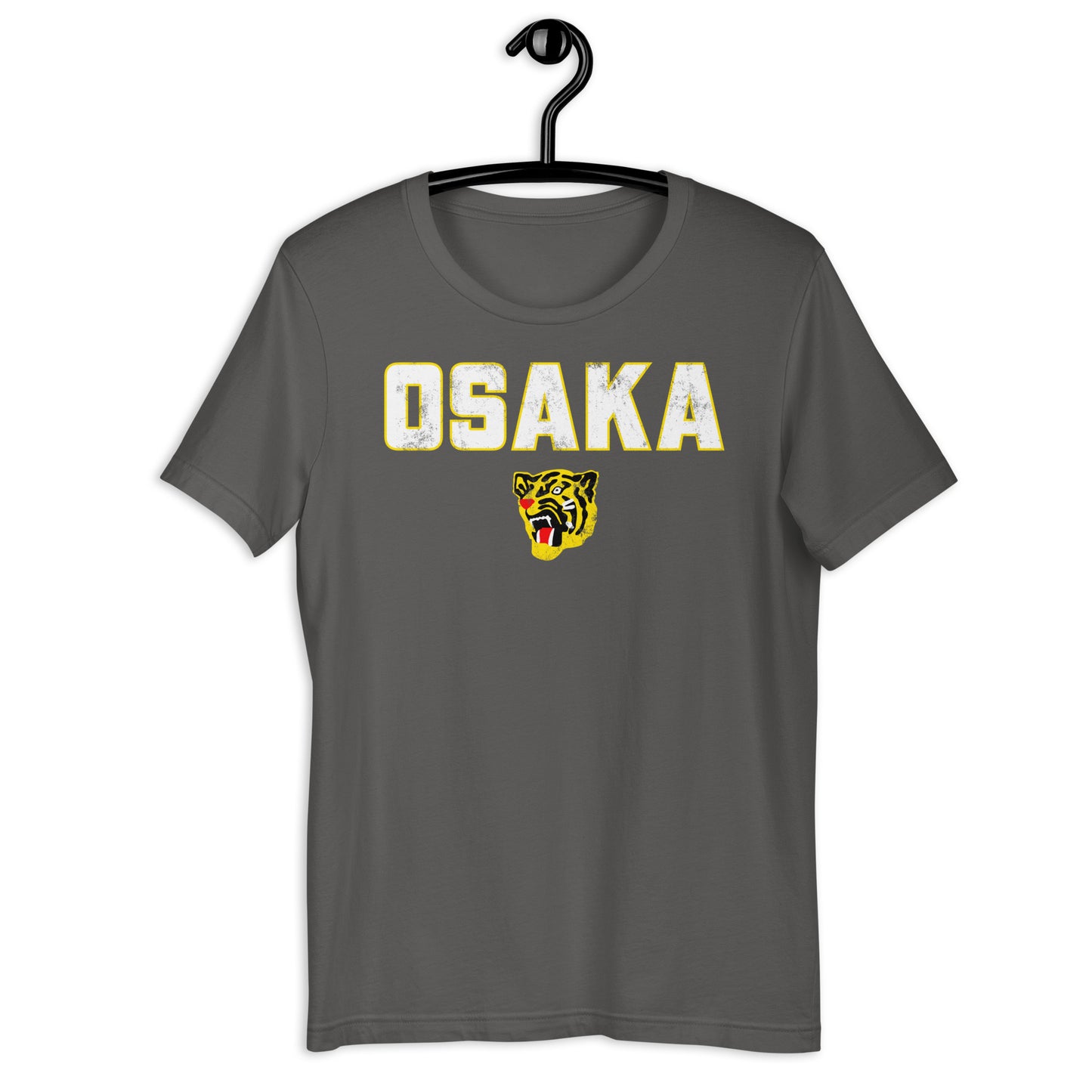 Osaka Tigers (White) Vintage Japanese Baseball Distressed Softstyle Tee