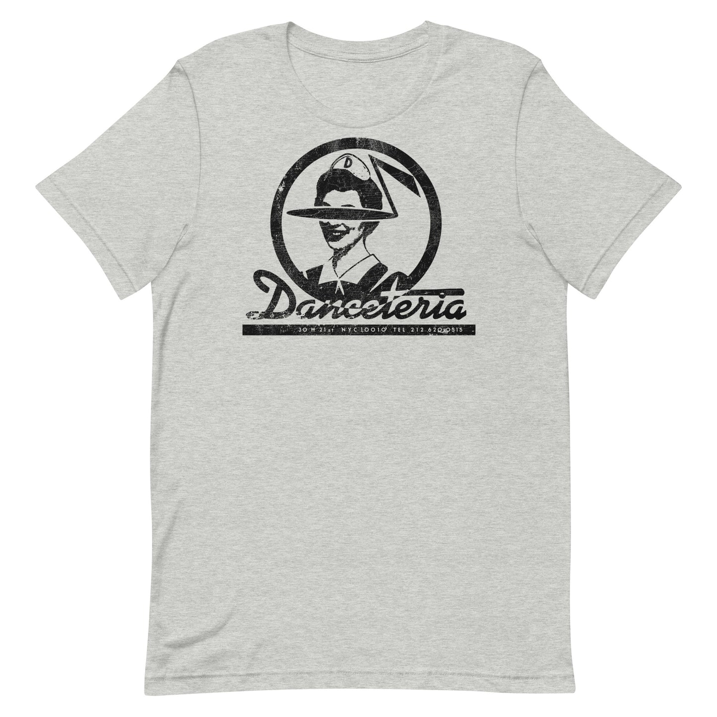 Danceteria NYC Logo Distressed Vintage Softstyle Unisex Tee