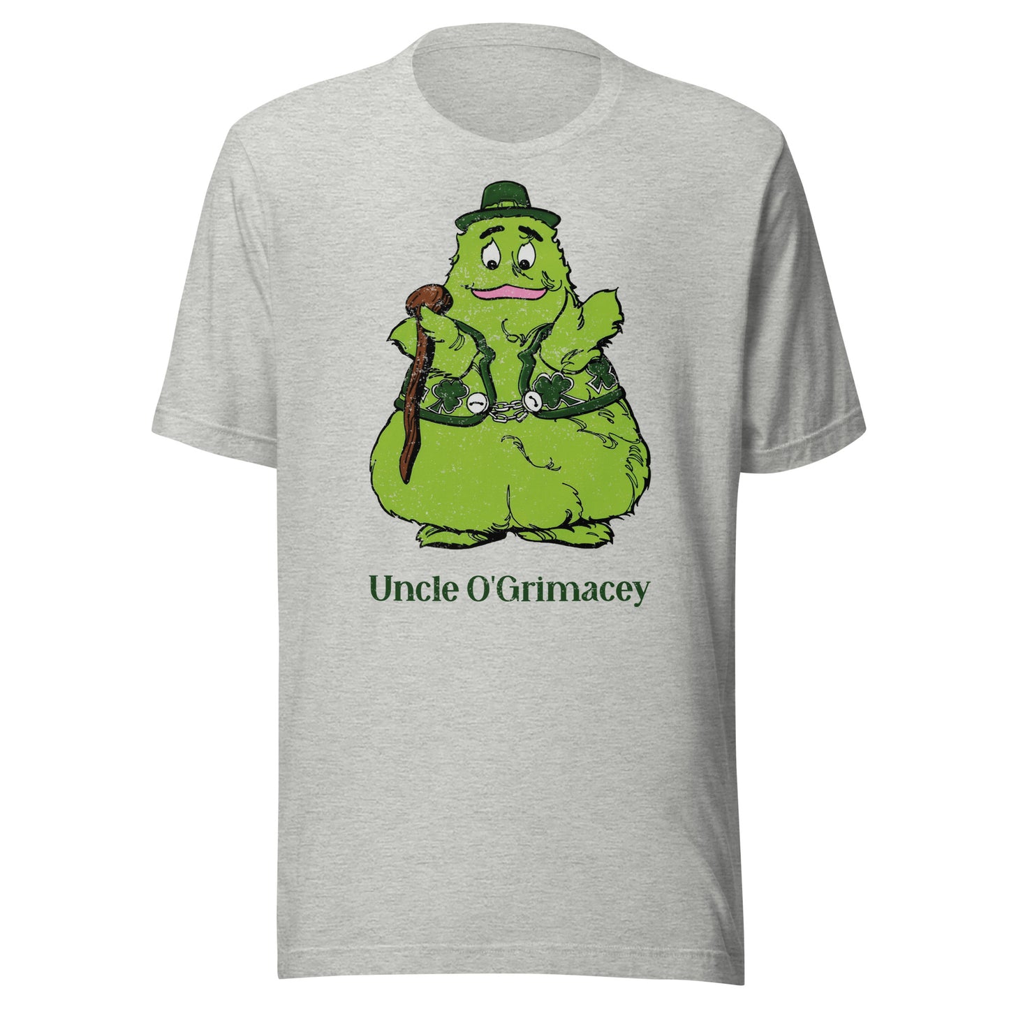 Uncle O’Grimacey Irish McDonaldland Distressed Softstyle T-Shirt