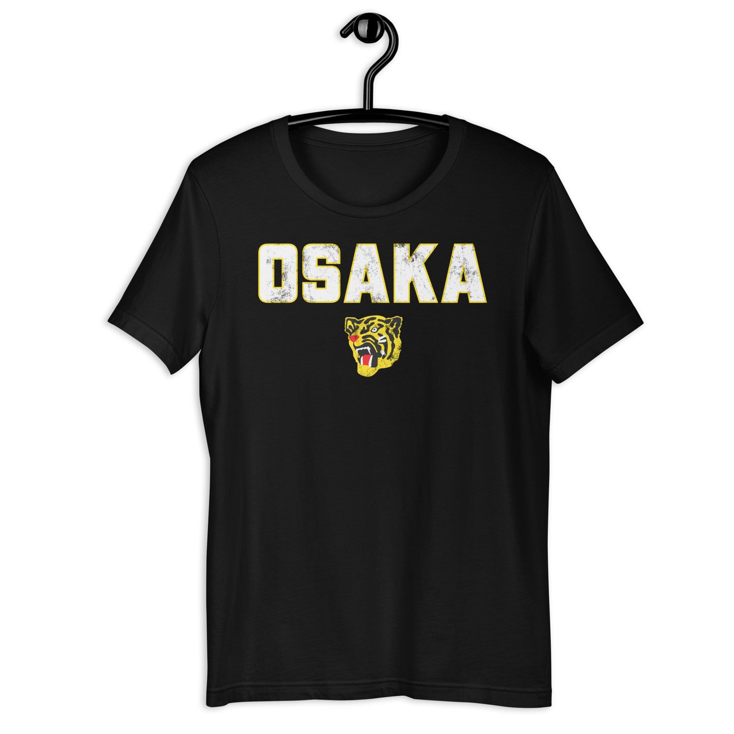 Osaka Tigers (White) Vintage Japanese Baseball Distressed Softstyle Tee
