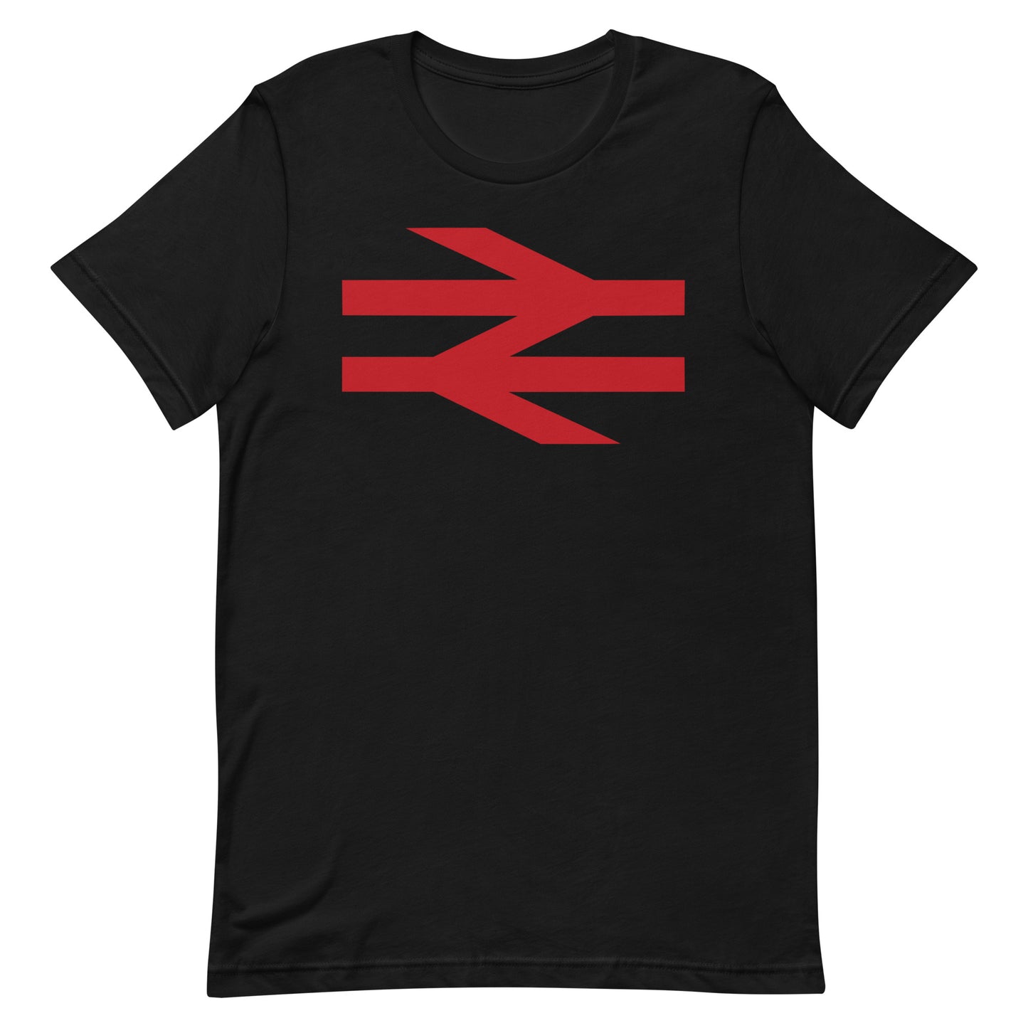 British Rail Double Arrow Logo As Worn By Damon Albarn Softstyle Unisex Tee