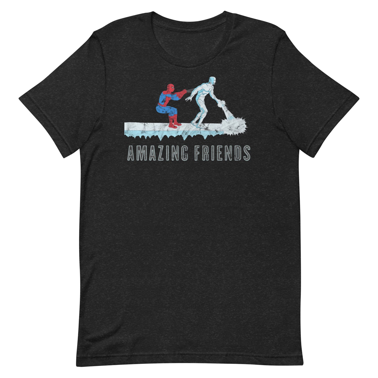 Amazing Friends Vintage ’80s Cartoon Distressed Softstyle Unisex Tee