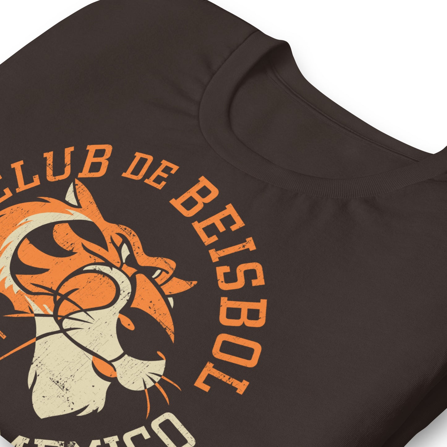 Tigres de Mexico 1955 Club De Beisbol Mexico City Tigers Distressed Softstyle Unisex T-Shirt